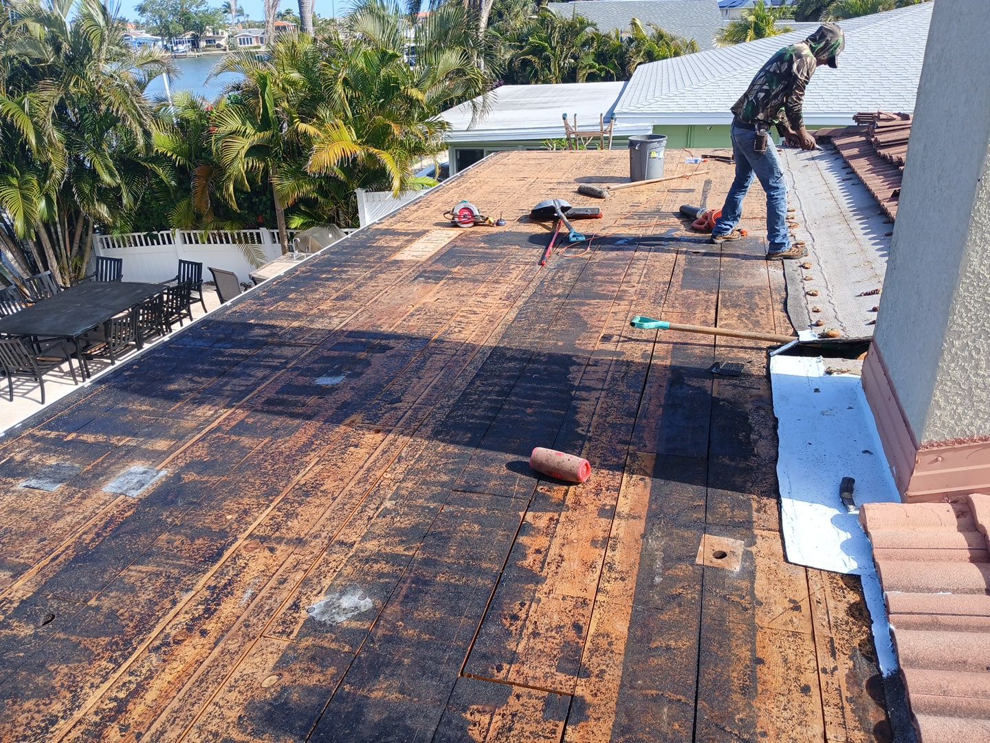 Project in North Redington Beach 33708 by Mitchell Roofing Company LLC 
