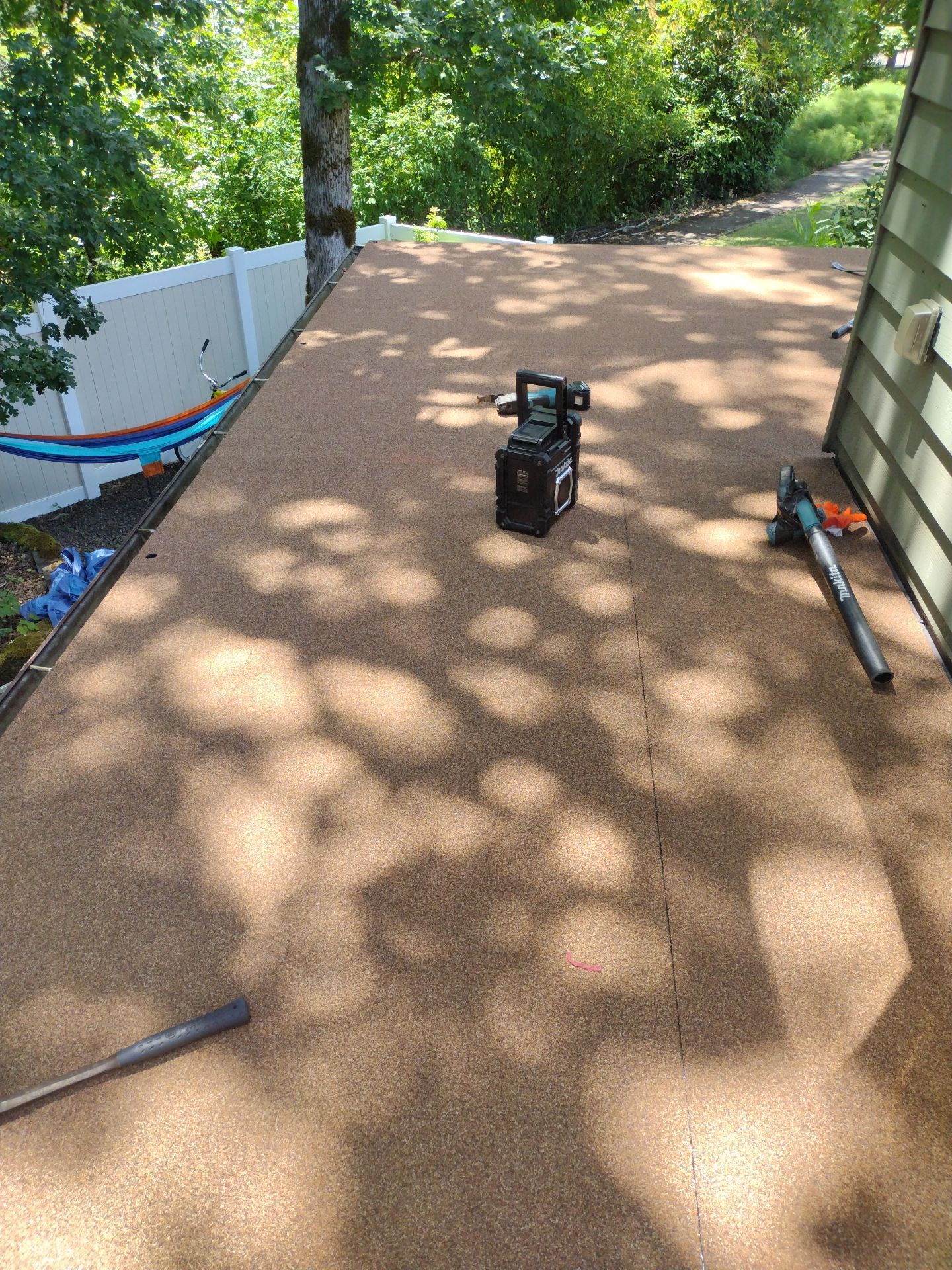 Certainteed Flintlastic SA Cap Residential Deck Replacement  using by Orezona Building & Roofing Company, Inc.