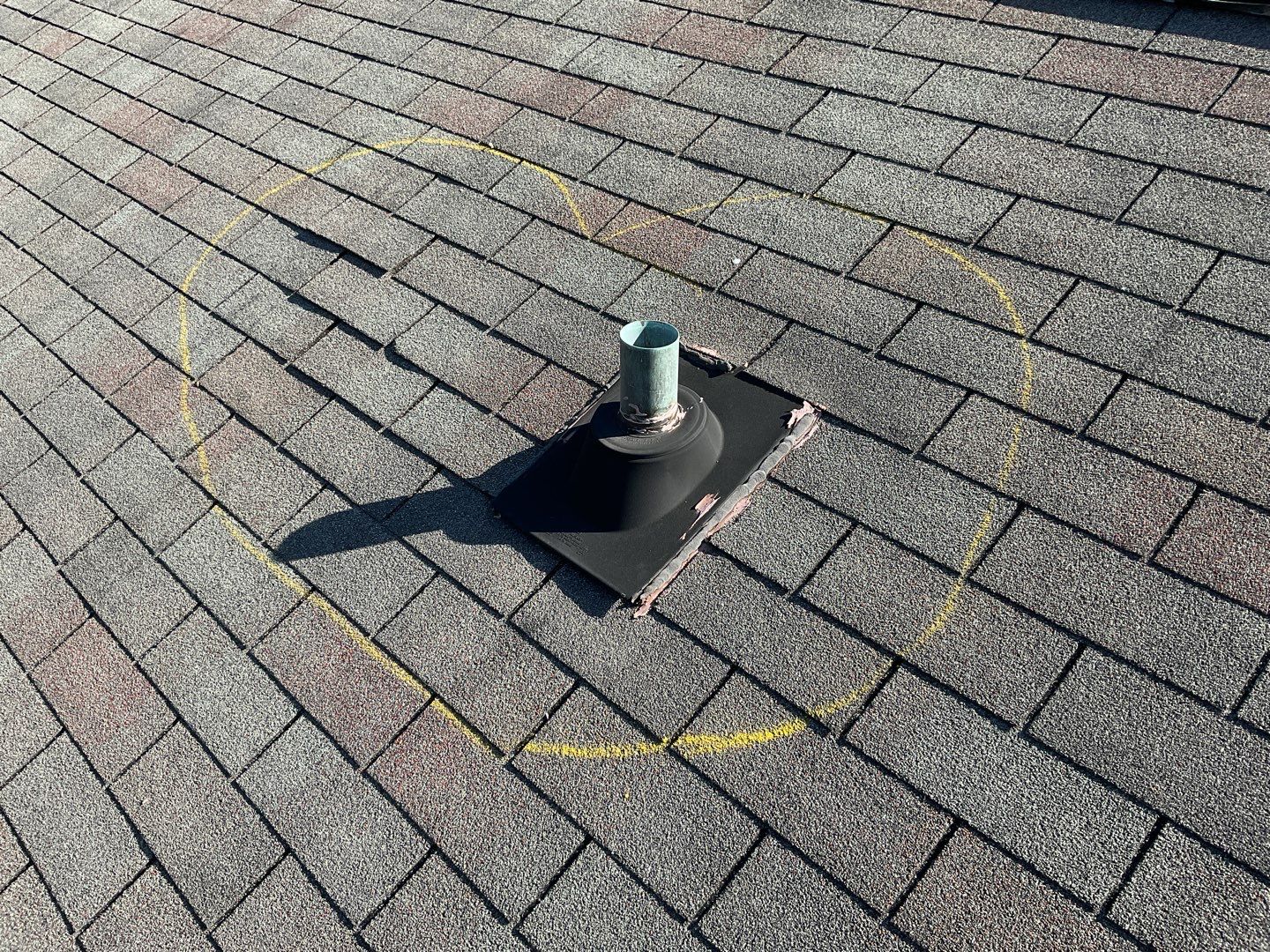 Residential Roofing Installation using Landmark Shingles Color Weatherwood by Alpha Design Services