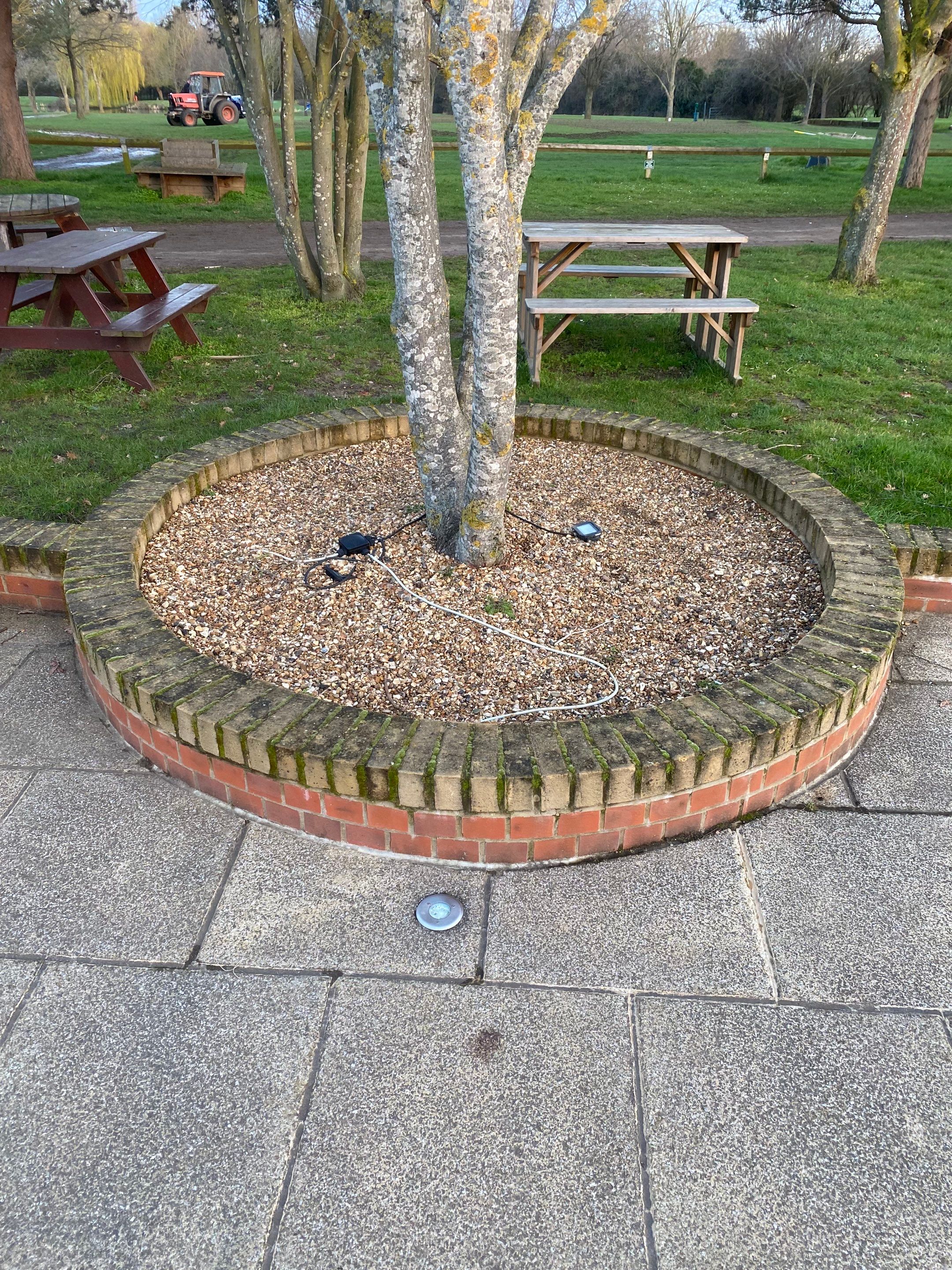 Patio Area Spring Clean using Mosmatic Flat Surface Cleaner by Ges Exterior Cleaning ltd