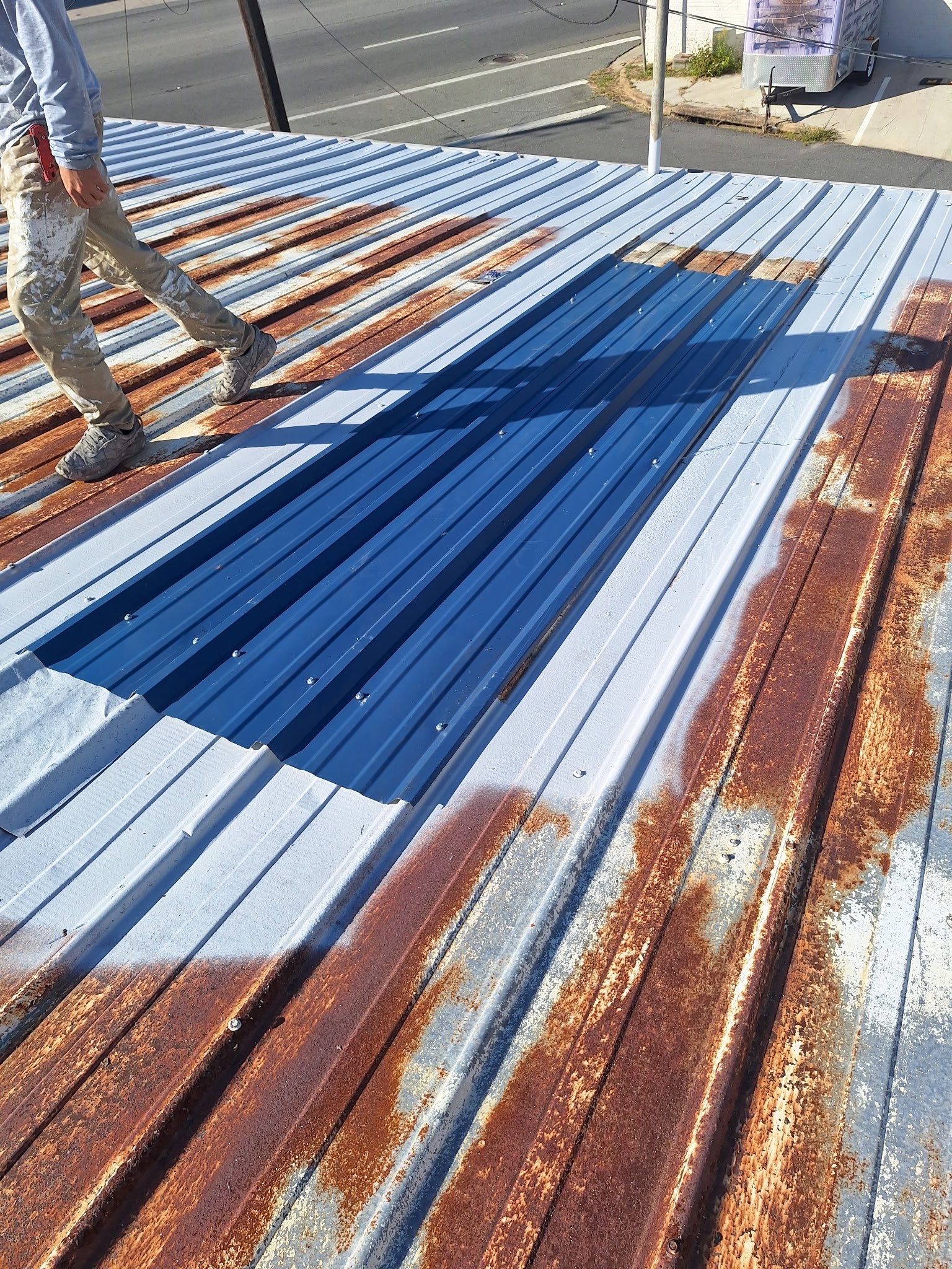 Metal Roof Restoration and Panel Replacement in Marianna by Southern Roof Solutions
