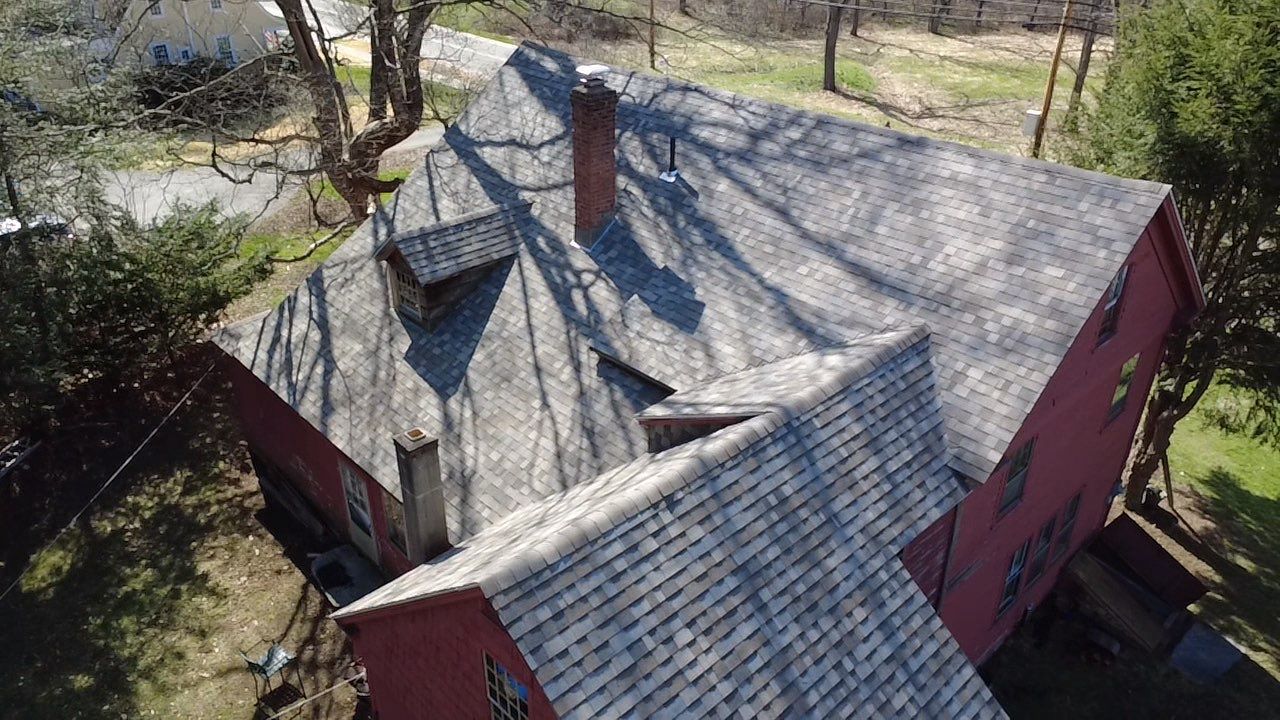 Owens Corning Duration Designer: Sand Dune in Woodbury, Connecticut by Golden Shield Roofing