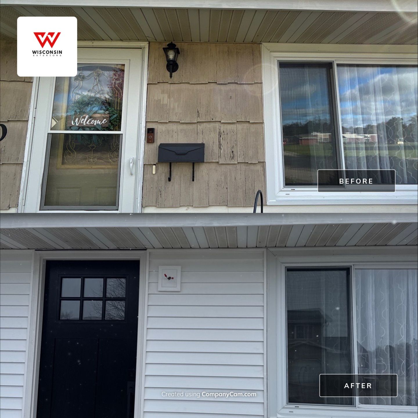 Project in New London by Wisconsin Exteriors