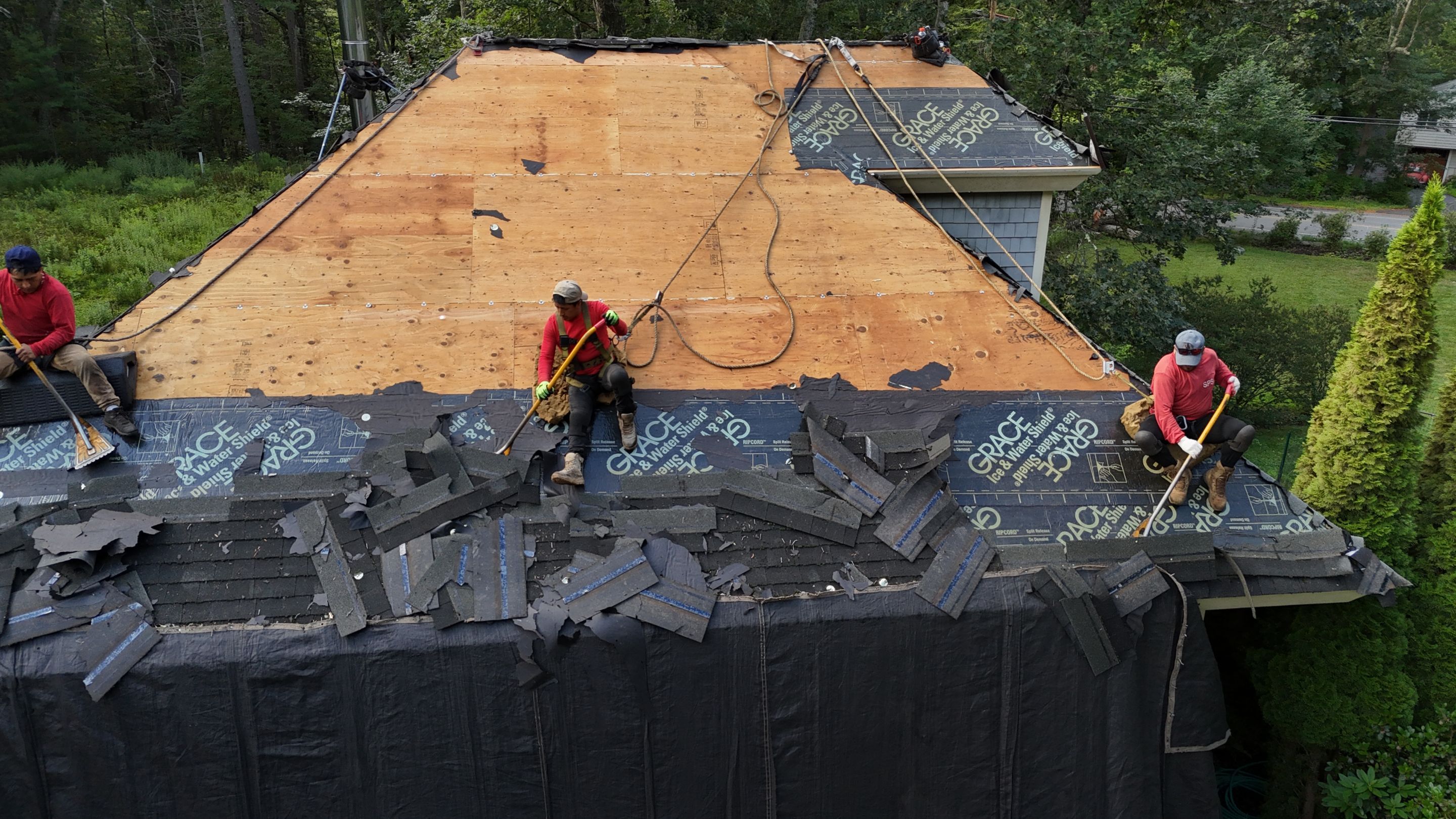 Project in Carlisle, MA by Mighty Dog Roofing of Greater Middlesex County