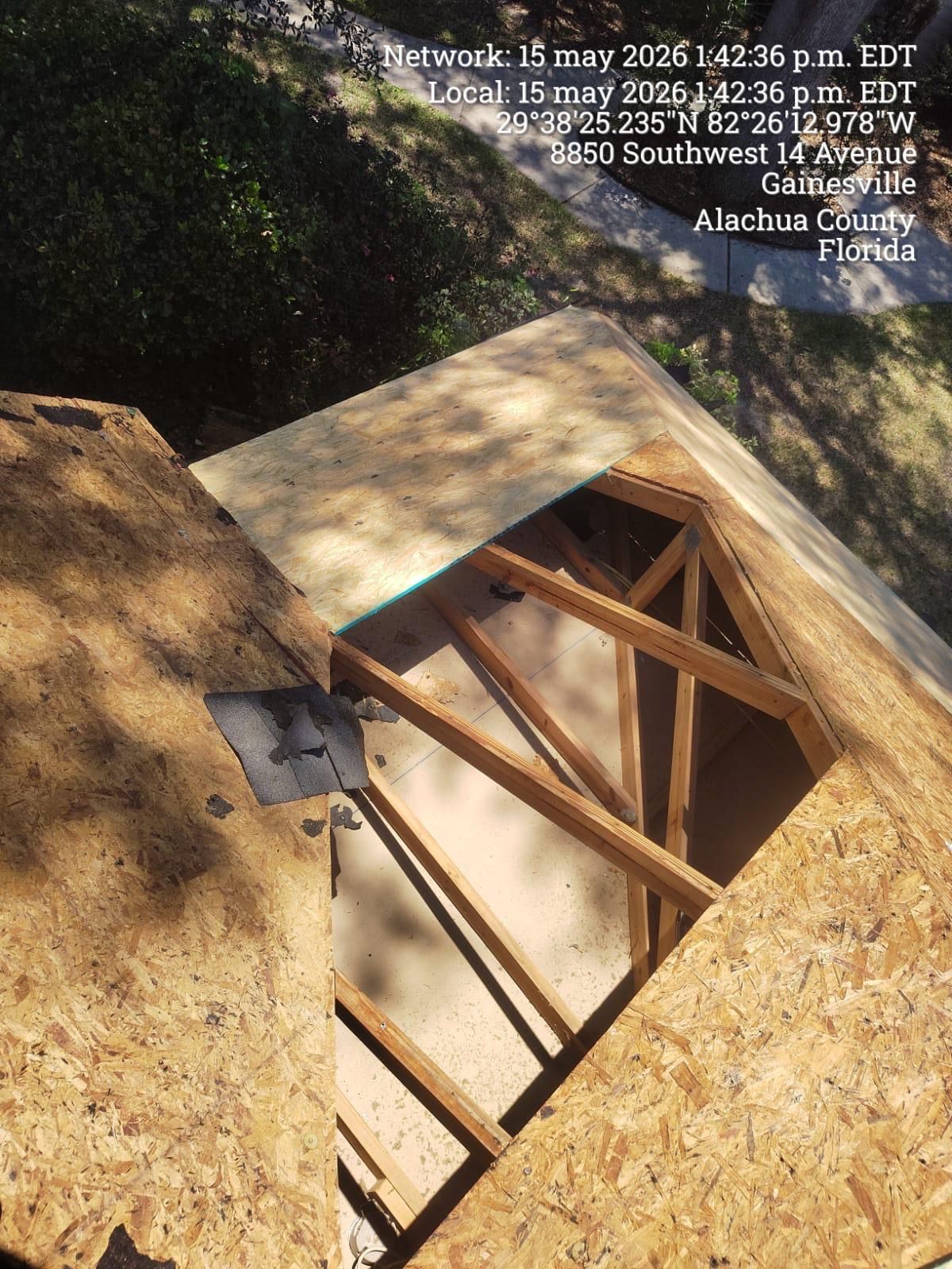Architectural Shingle Roof Replacement and Decking Repair in Gainesville by Avenue Roofing