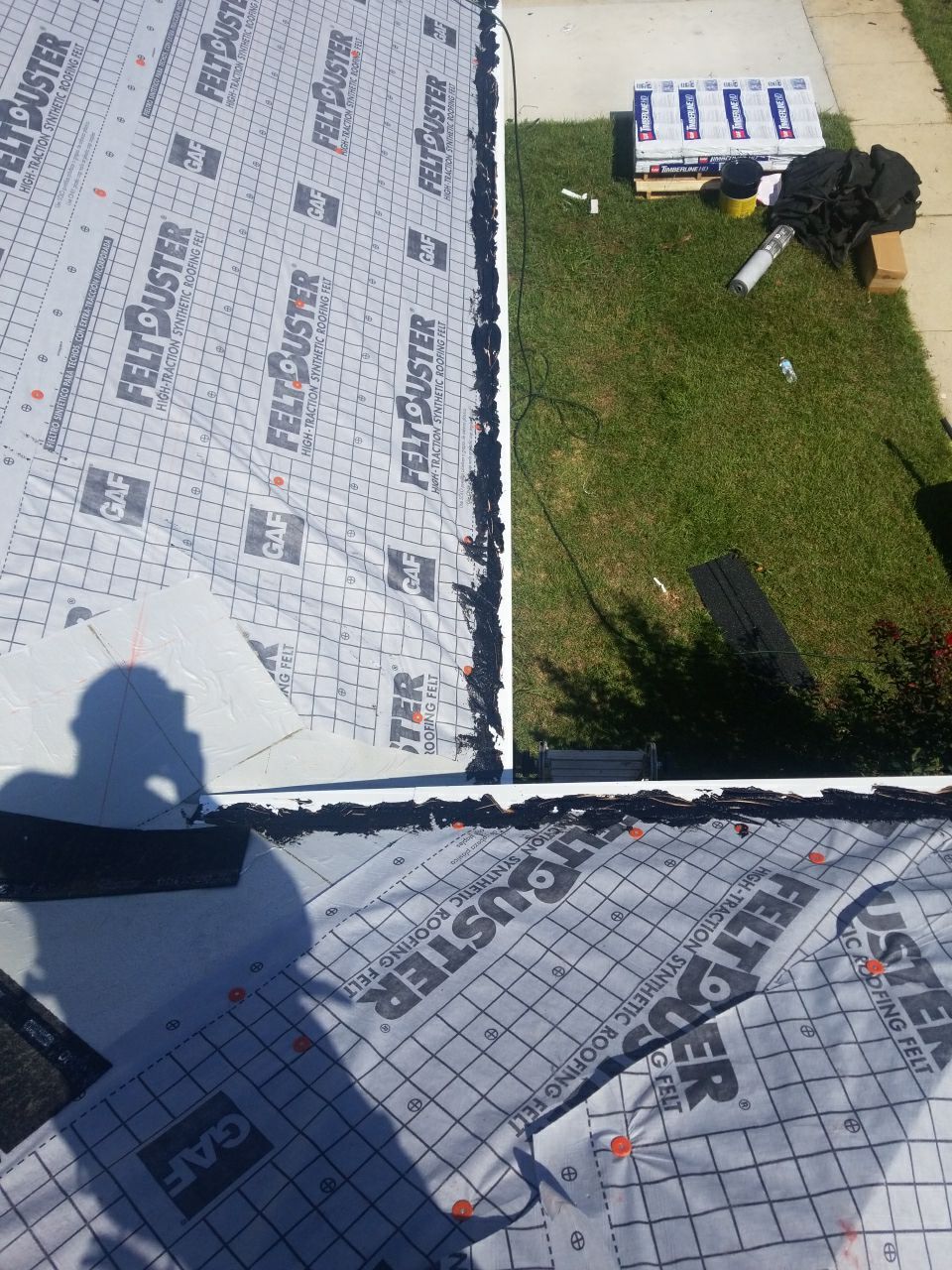 Residential Roofing Installation using Roof Replacement by American Roofing & Construction LLC