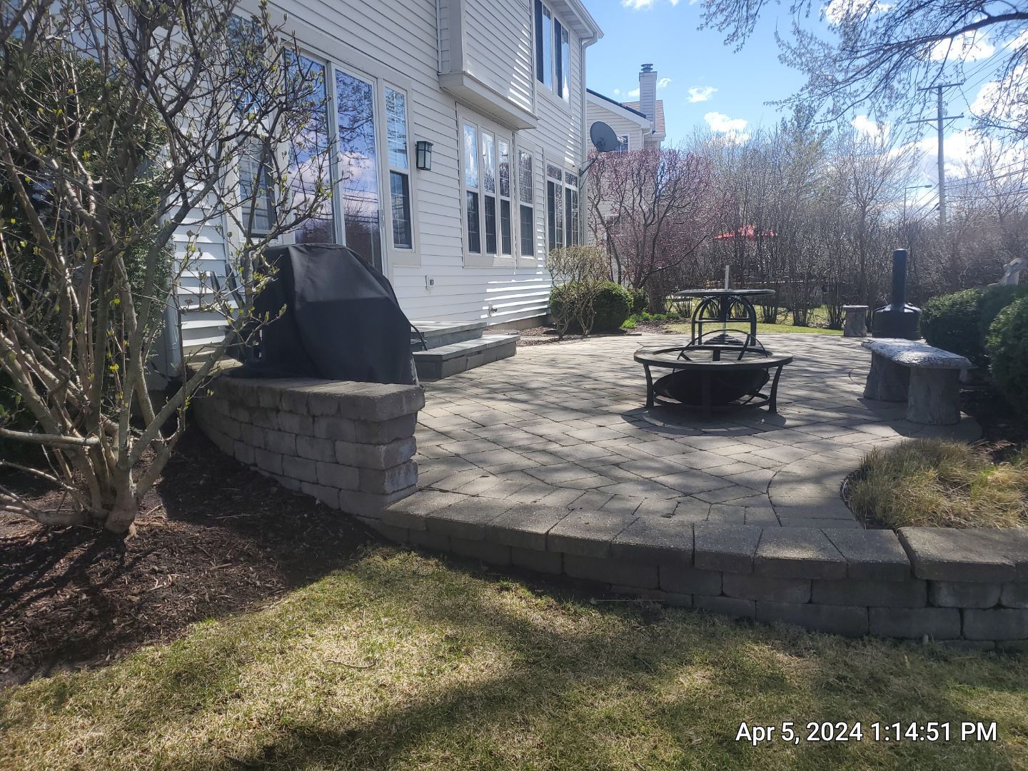 Brick paver clean, sand and seal.  using Surebond SB-1300 by Northern Power Washing LLC.