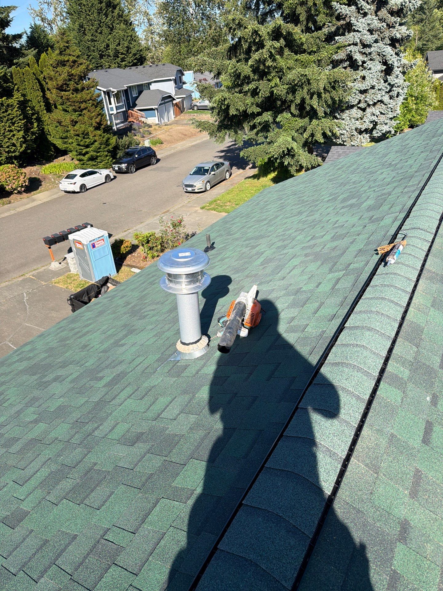 Residential Roofing Installation using GAF HDZ Shingles by Roofing Formula LLC