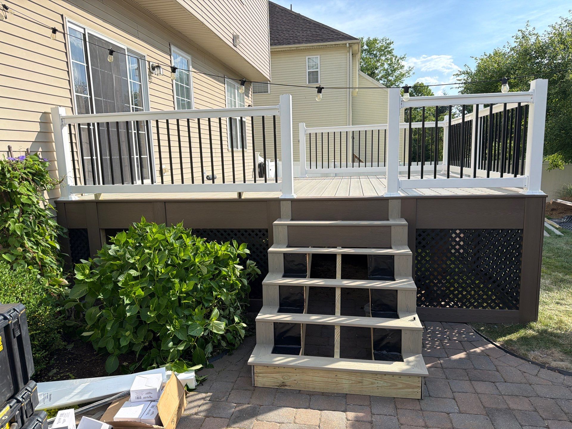 New Deck in Fieldsboro, New Jersey by deck guardian