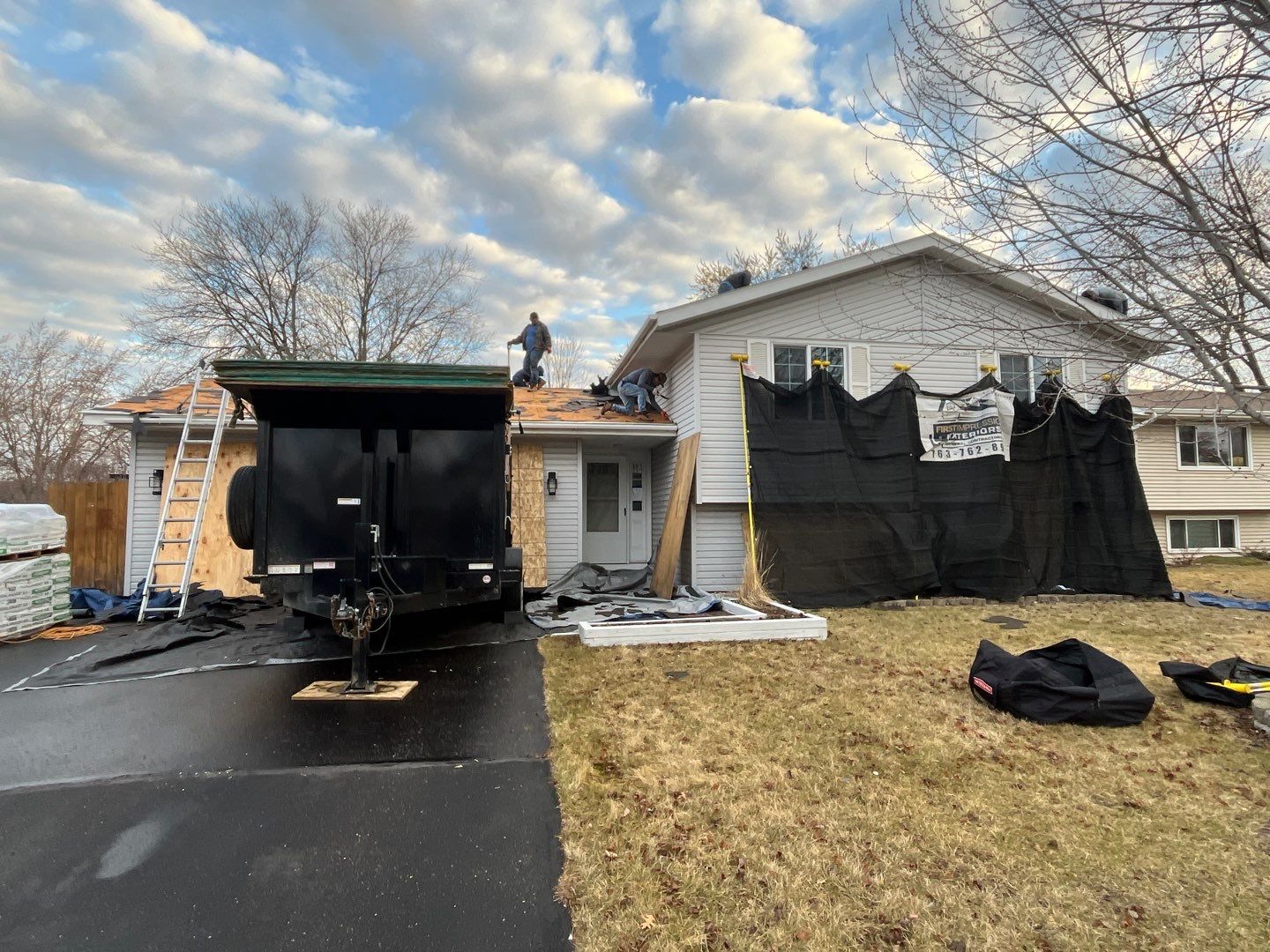 Roof Replacement – Brooklyn Park, MN by First Impressions Exteriors