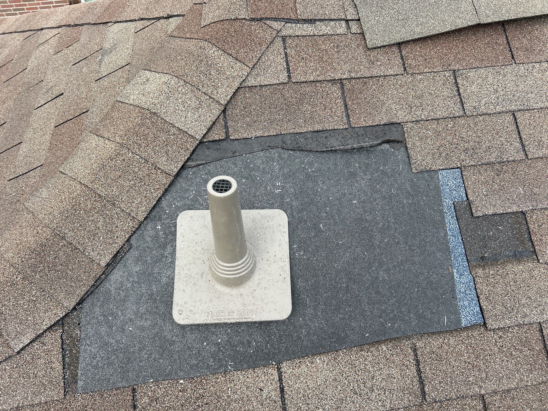 Hail Damage using Owen's Corning Duration (Lifetime) Shingles by Roof Repair Company