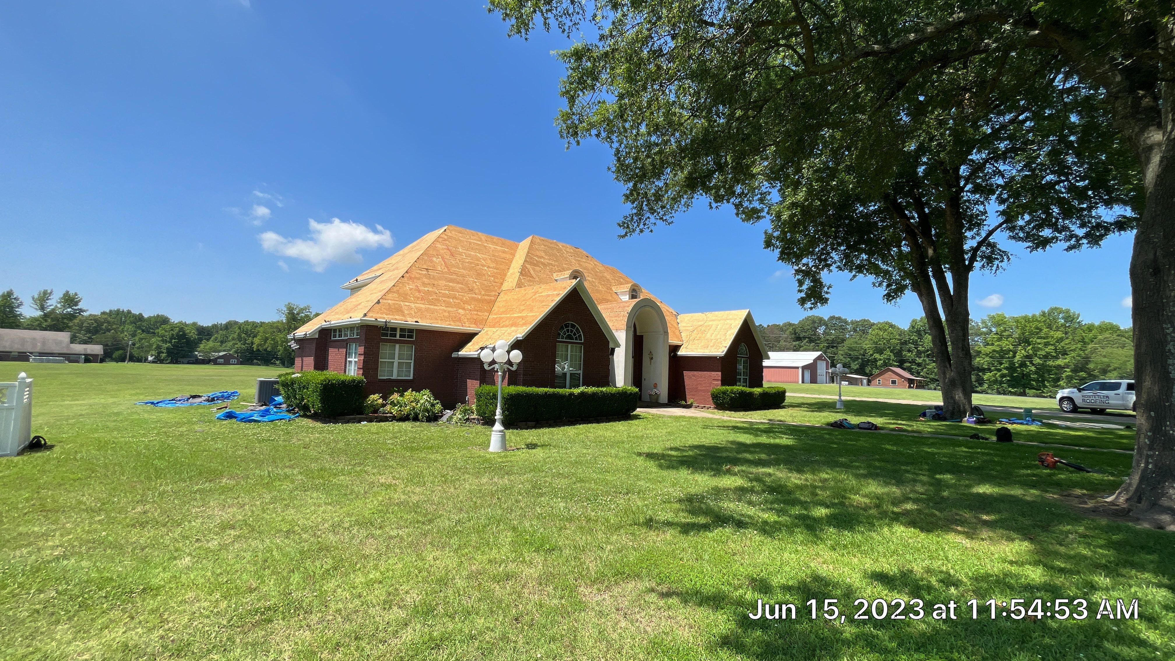 Storm Restoration Reroof: 40 Year Impact Rated Architectural Shingles by Hostetler Roofing