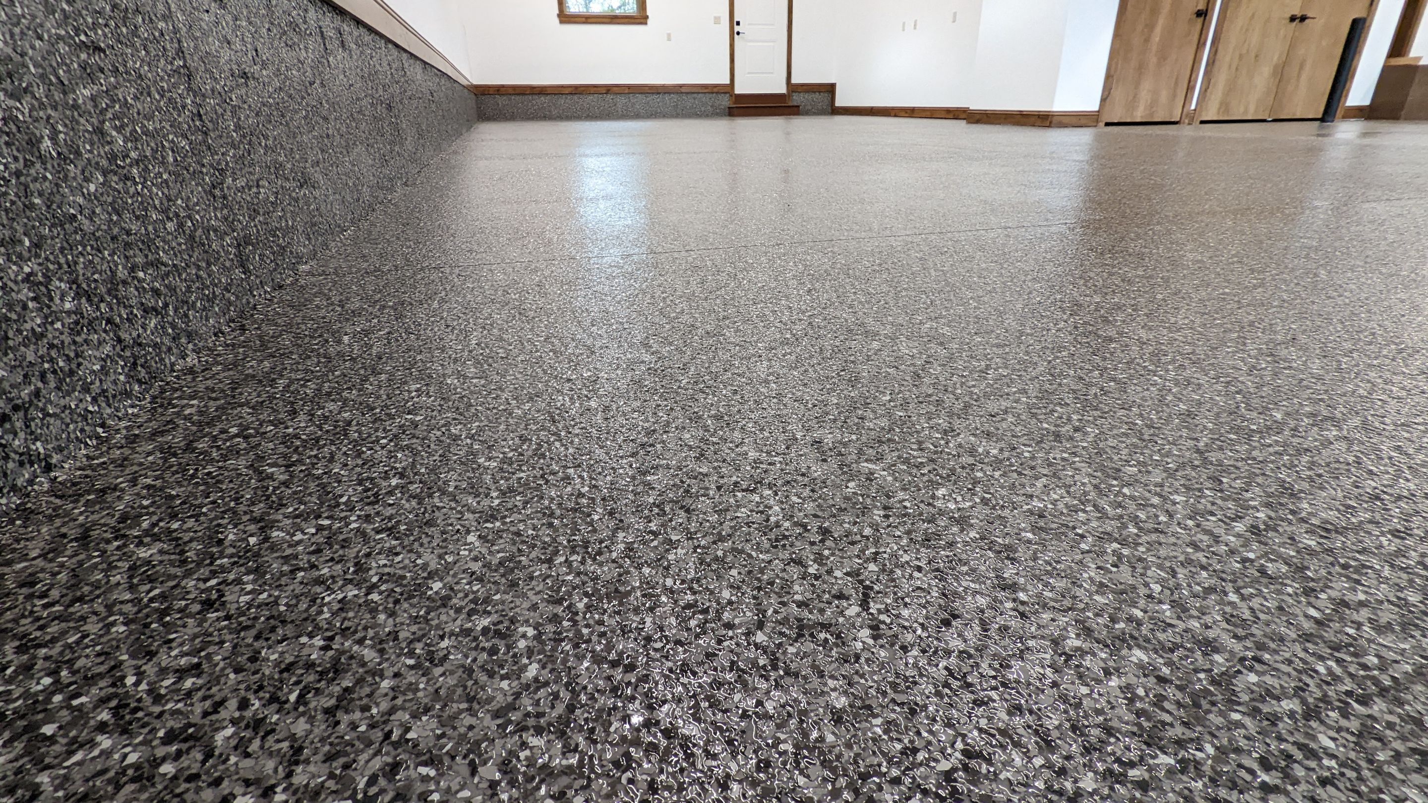 Garage Transformation using Silver Creek and the Penntek Evolution System by Croc Coatings, LLC
