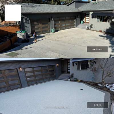 Deteriorated Driveway Makeover