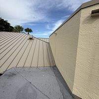 24ga 1.5" Mechanical Seam Sierra Tan by Total Roofing System The Metal Roof Experts