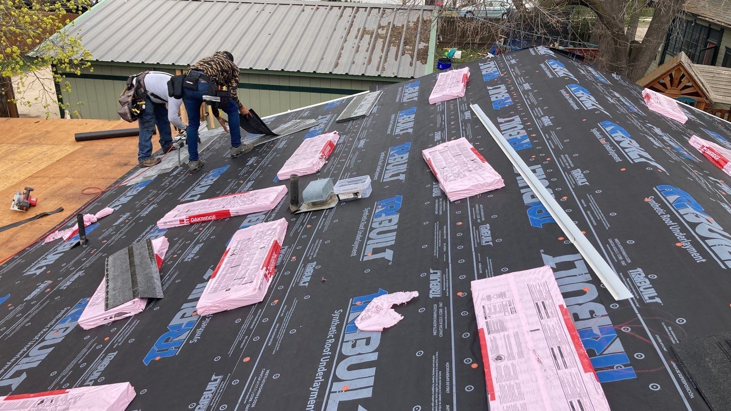 Low Pitch Residential Roofing Installation for damaged roof in Nampa by ID Roofing LLC