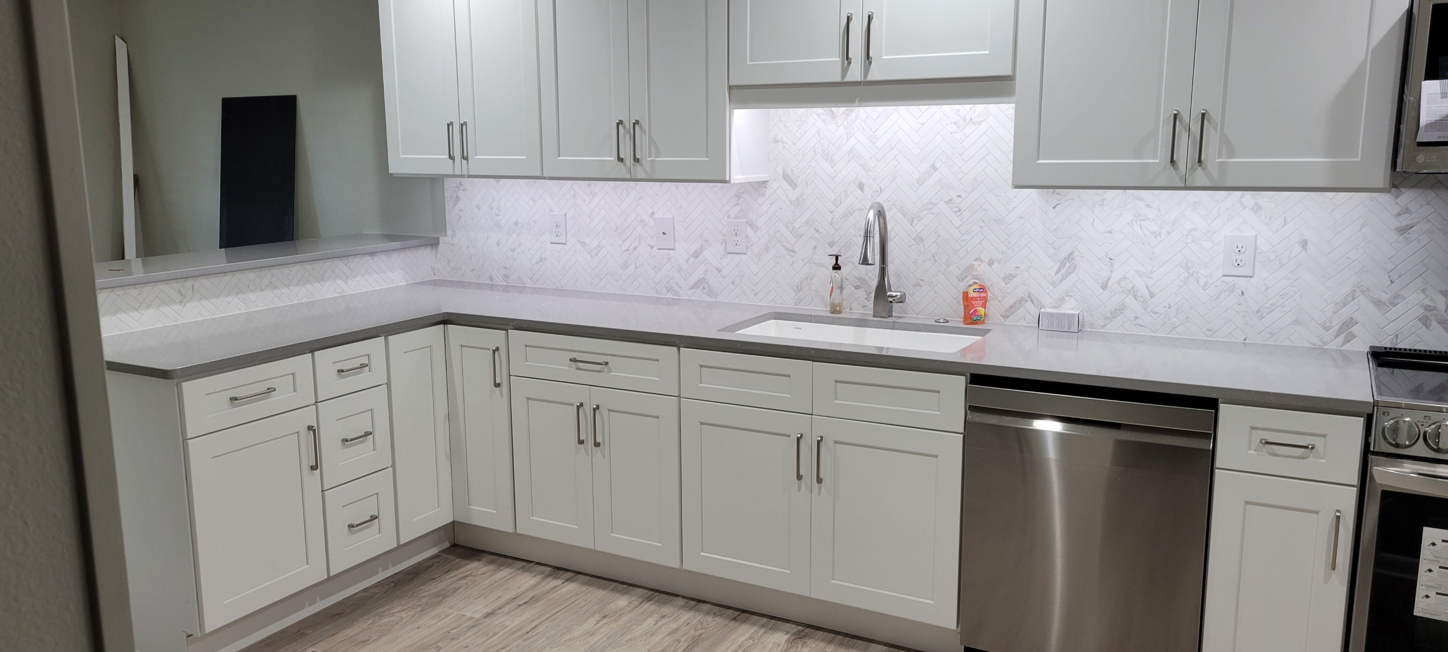 L-Shaped Kitchen Remodel by Legacy Bath and Kitchen 