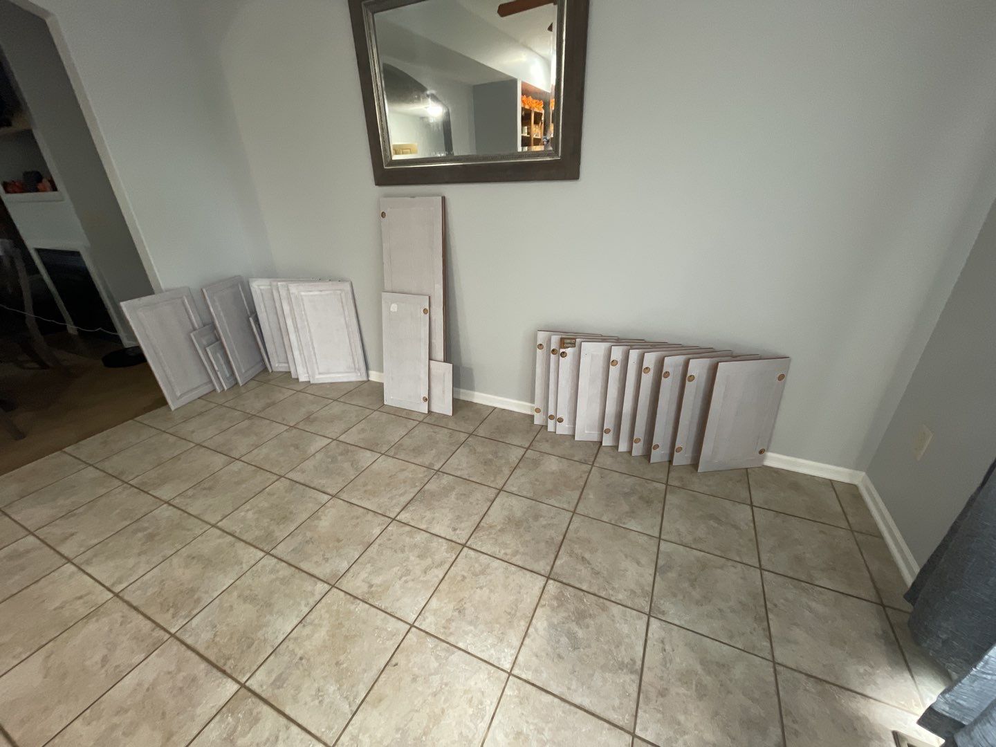 Kitchen Remodel using Sherwin Williams paint by Lightning Exteriors