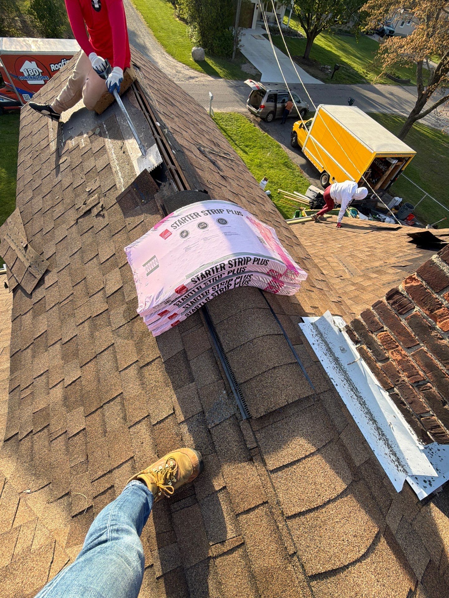 Roof Replacement using Owens Corning Duration Flex by 180 Contractors