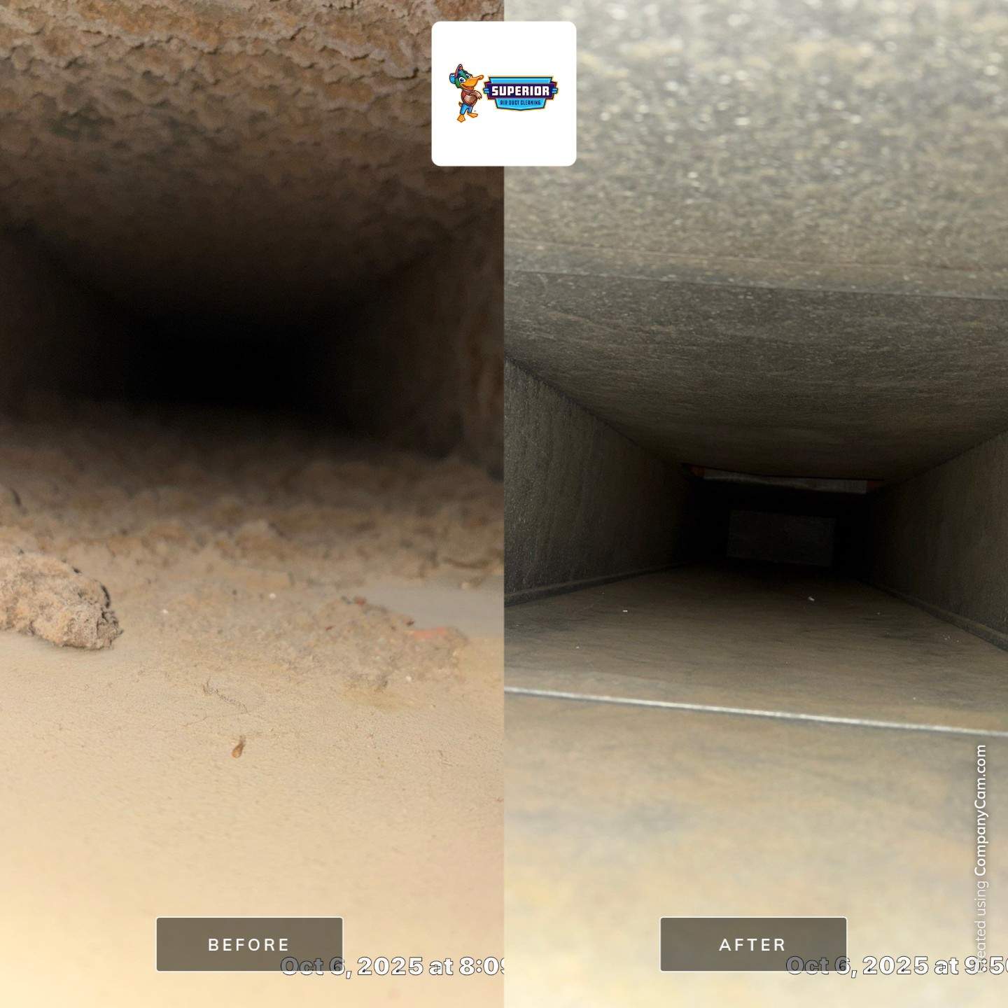 Air Duct Cleaning With a Vacuum Truck in Fombell, PA by Superior Air Duct Cleaning