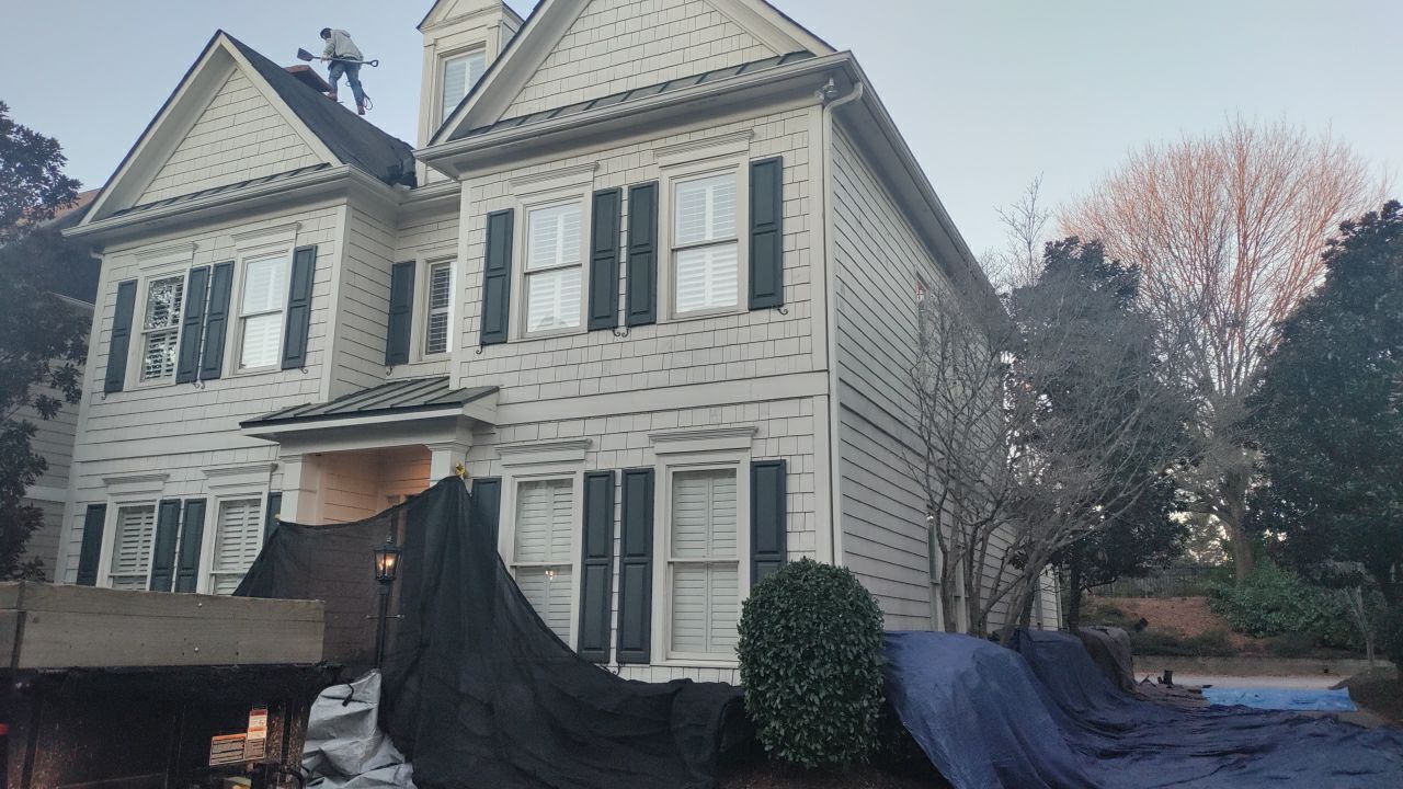 Residential Roofing Installation using Owens Corning by Inspector Roofing and Restoration