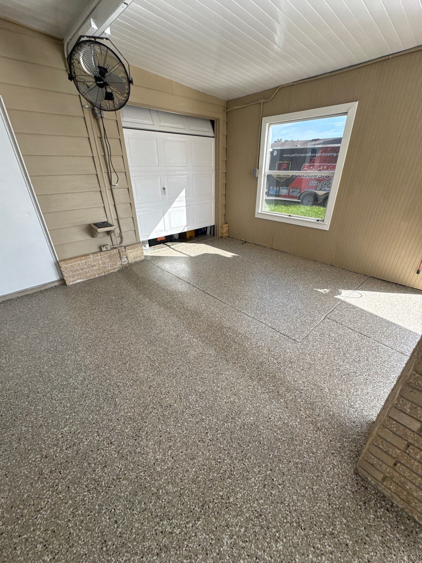 Plant City, FL Driveway Concrete Coating by Performance Floors & Coating