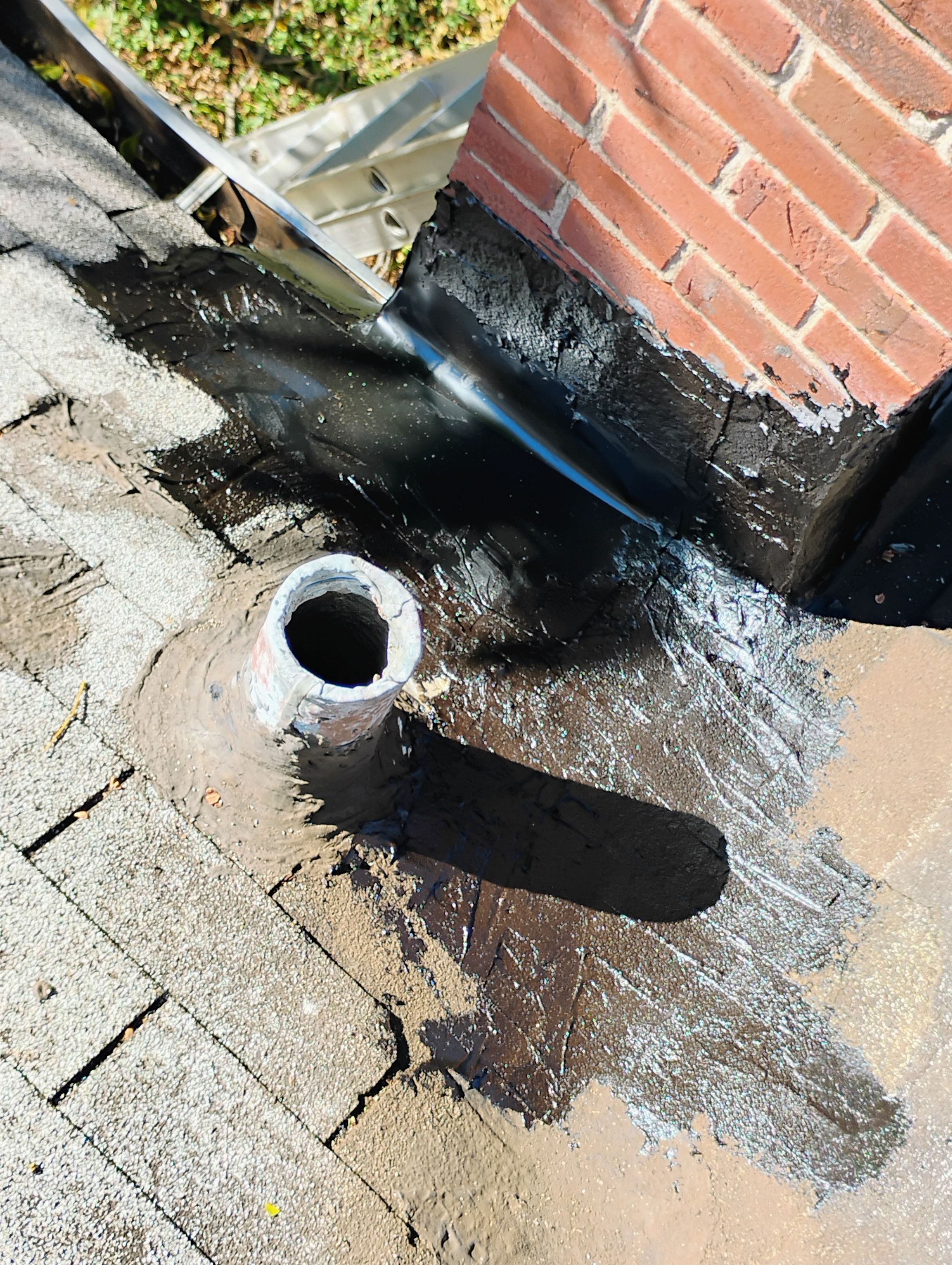 Roof Patch & Basement Plumbing Repair Project - Jennings, MO by Legendary Services Company LLC.