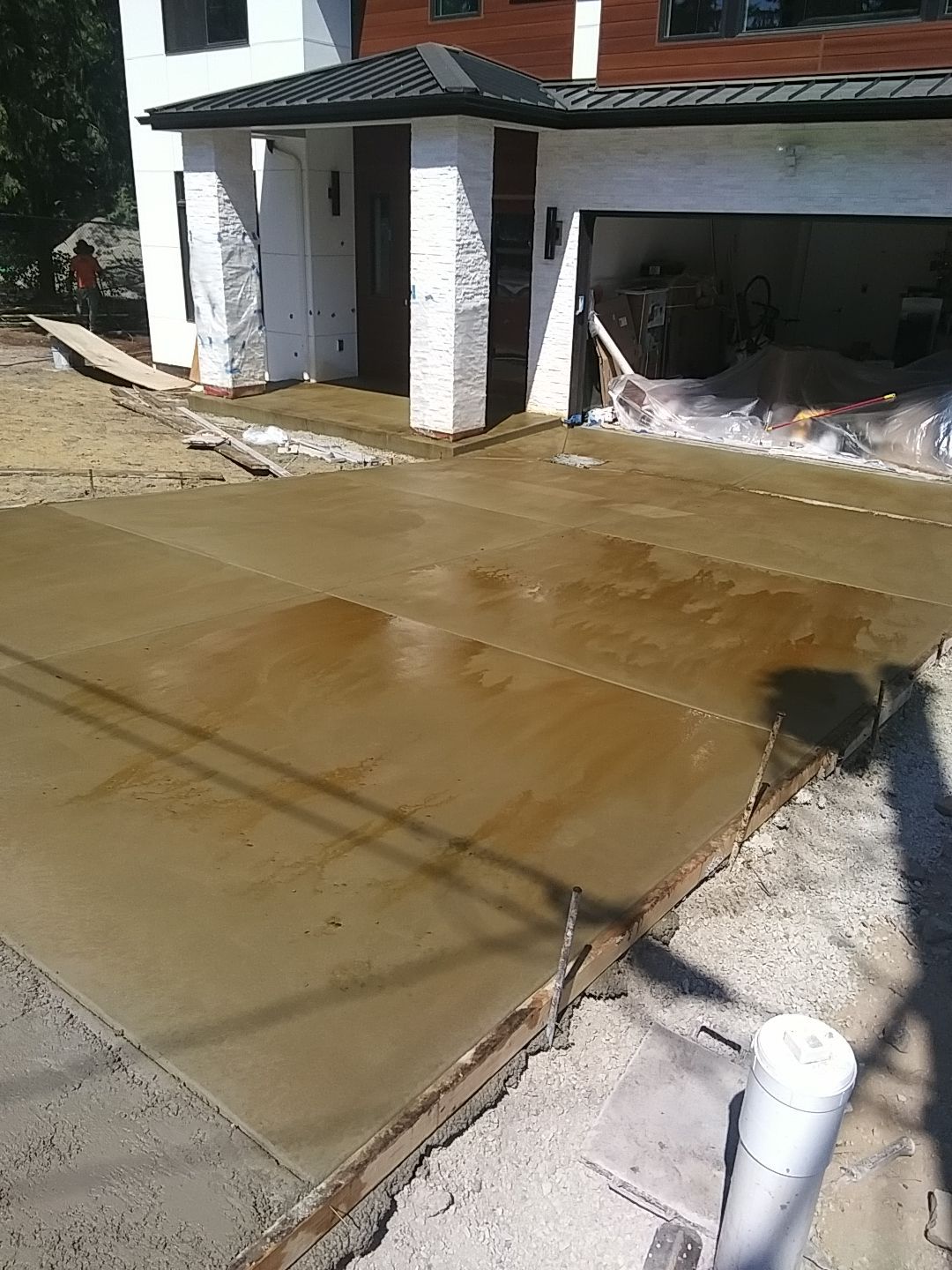 Ken | Driveway & Walkway Pour, Concrete Project by Jireh Asphalt & Concrete Inc 