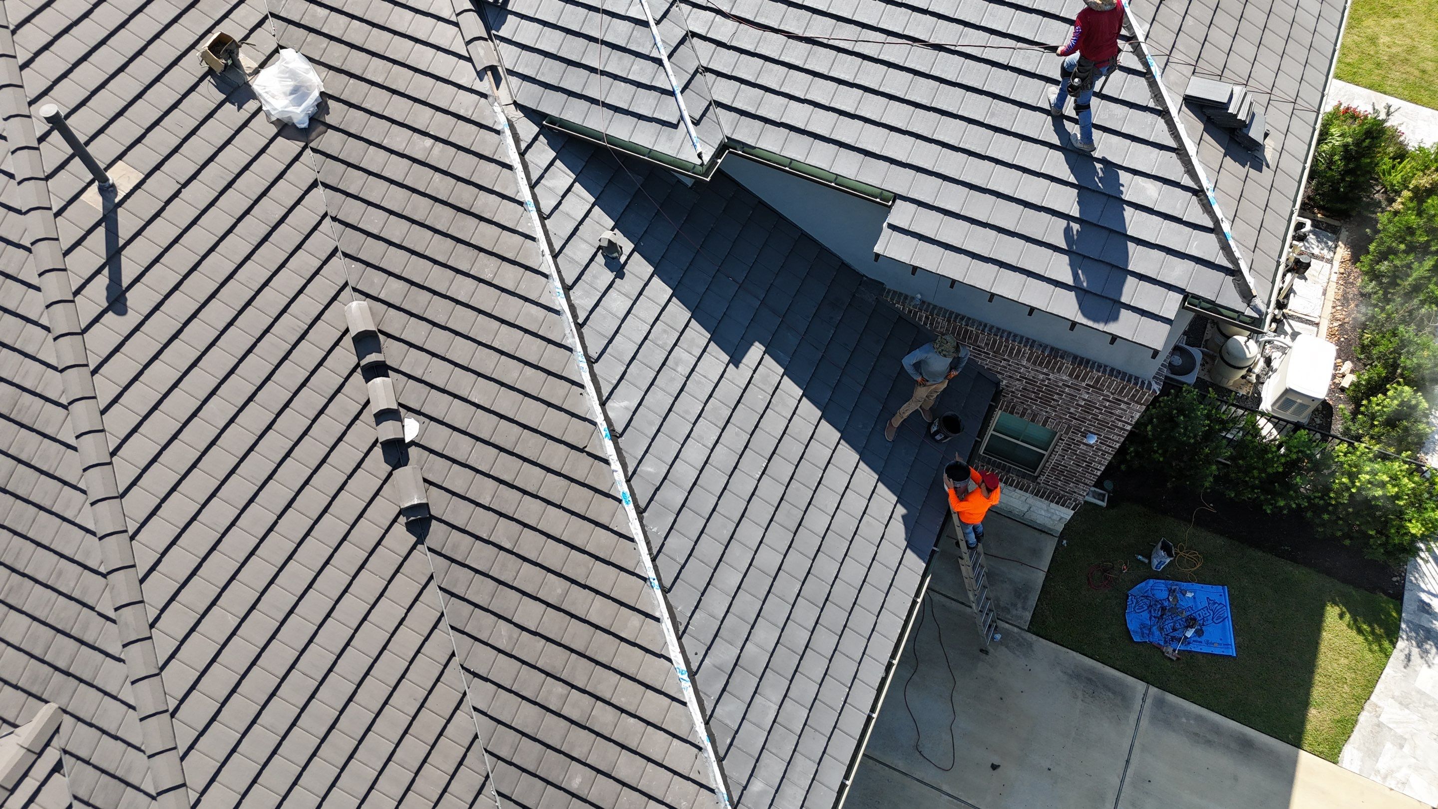 Saxony Tile Repair in Bridgeland! by Core Four Roofing