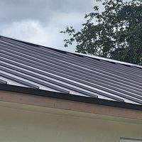 24ga 1" Nail-Strip Mansard Brown by Total Roofing System The Metal Roof Experts