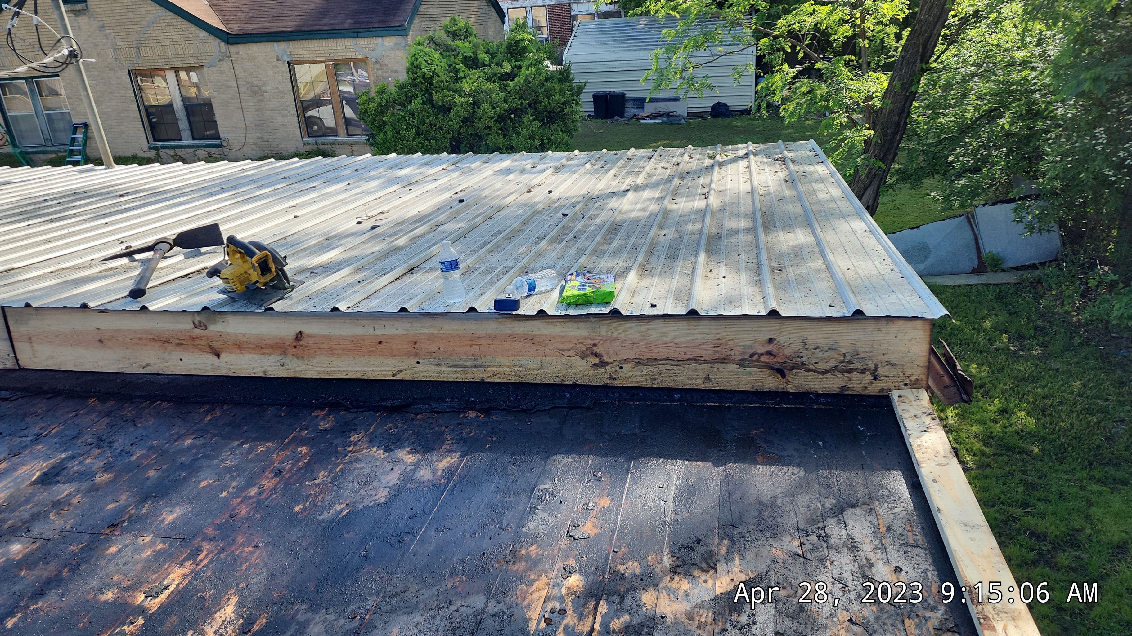 Store Building in Hope by Hostetler Roofing