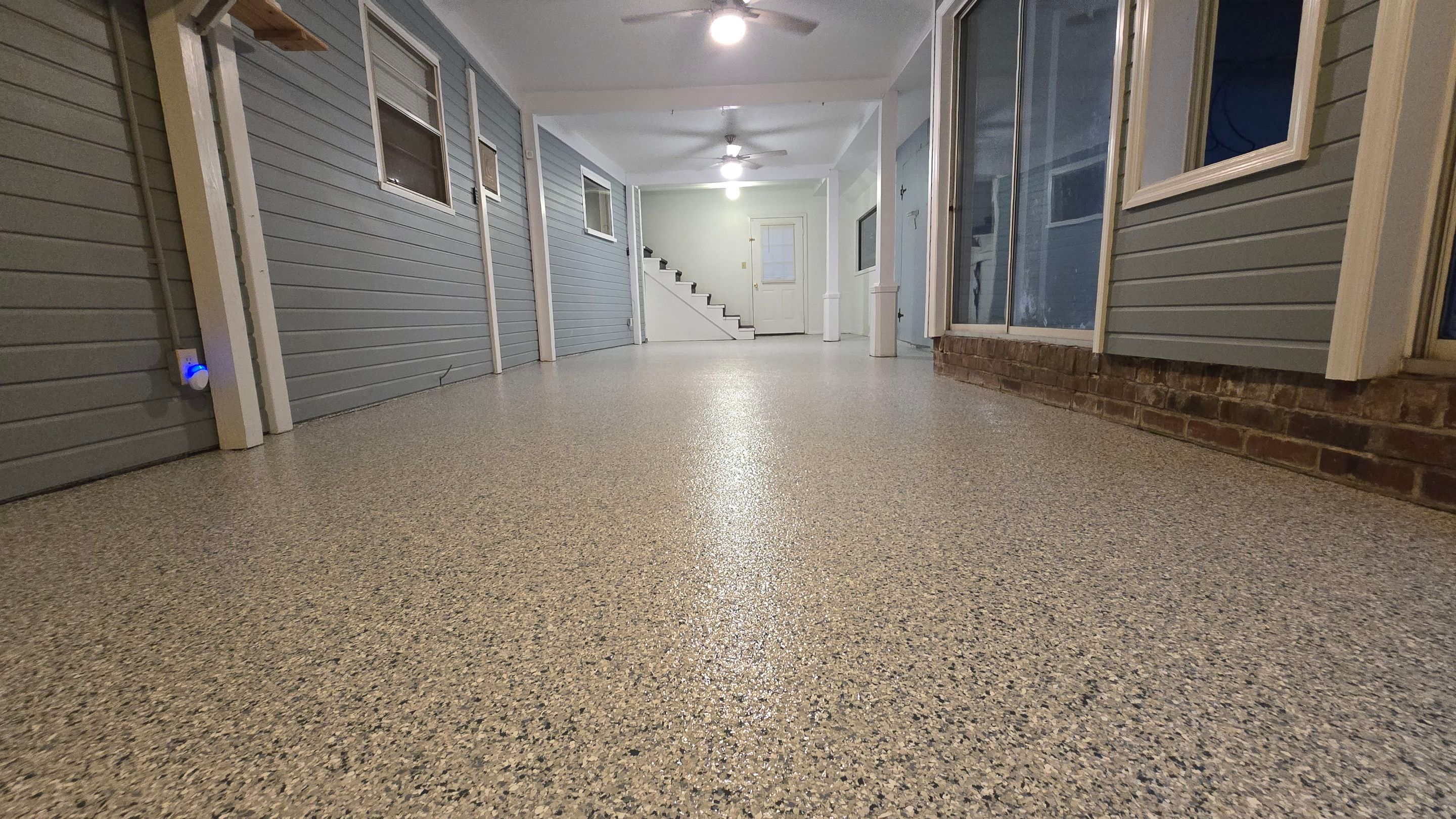 Garage/Carport Using Tidal Wave  by Elite Floor Solutions
