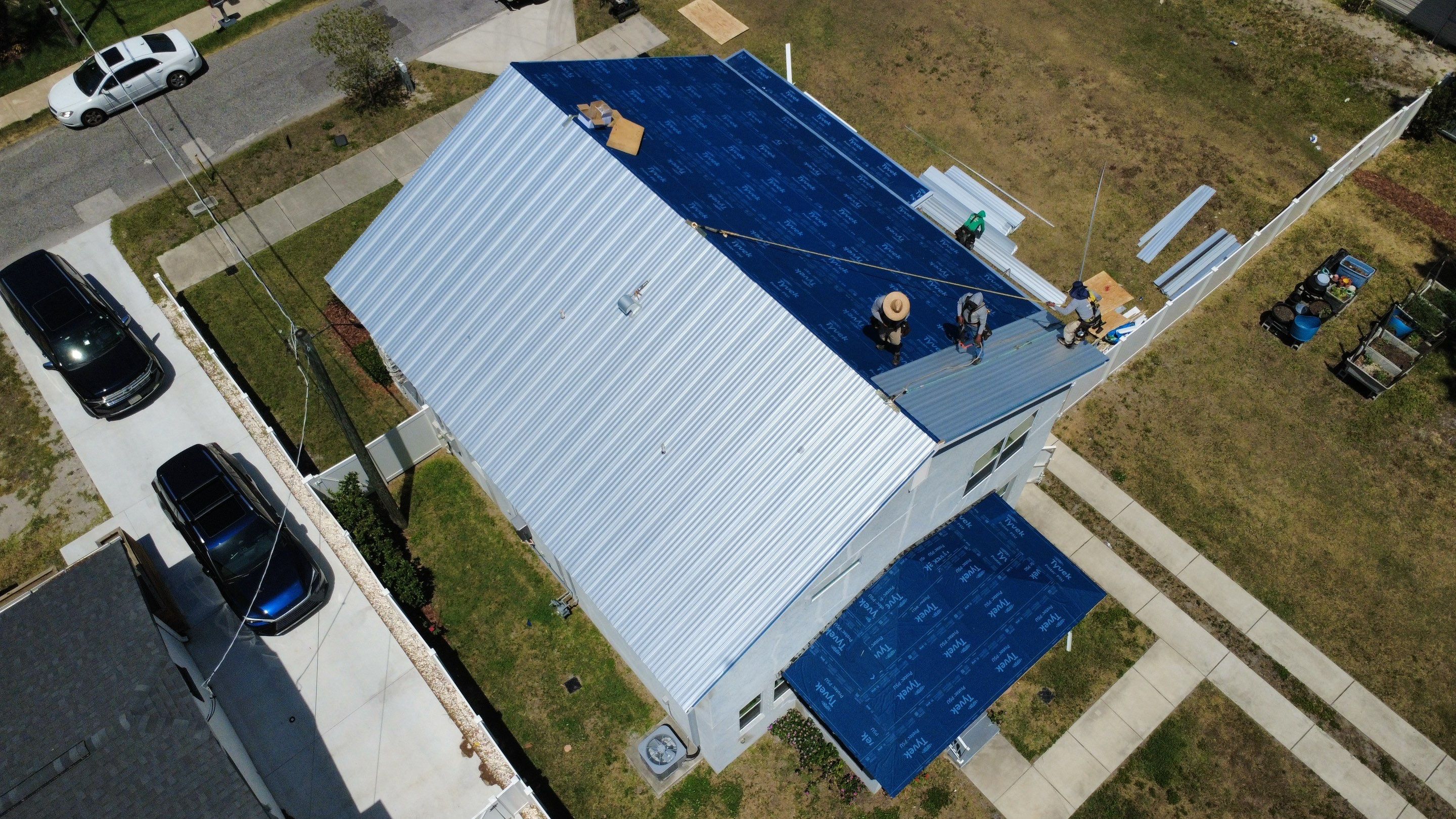 Standing Seam Metal Roof Replacement for Tampa Residence by Steadfast Roofing