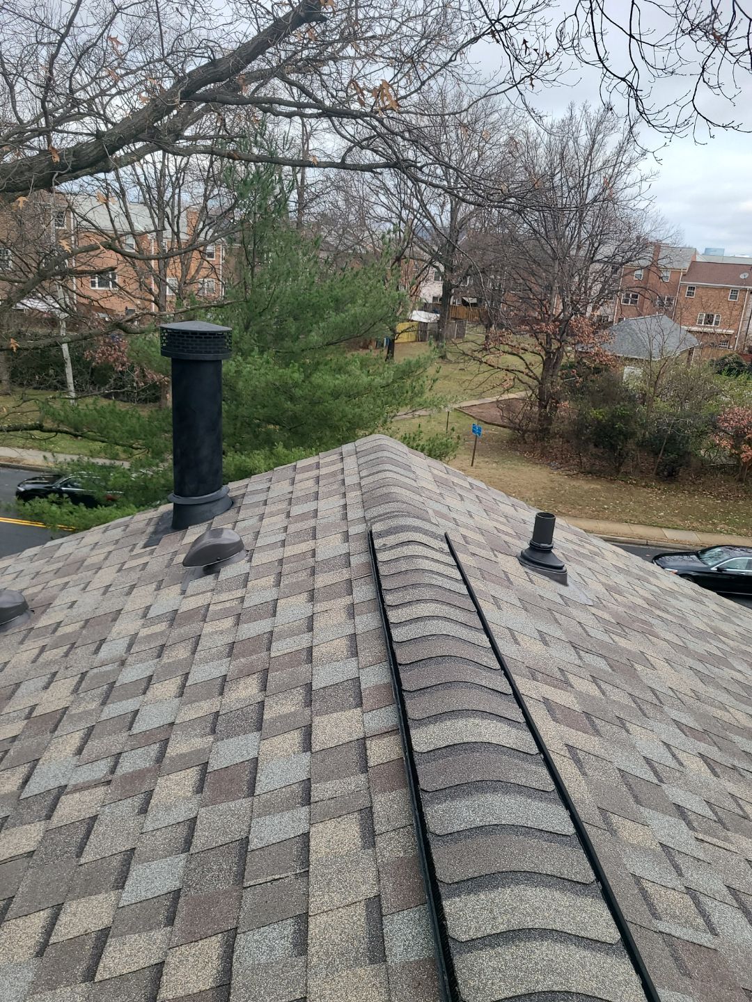 Vienna: Residential Roof Replacement with CertainTeed Landmark Pro in Max Def Weathered Wood by RM Banning, Inc.