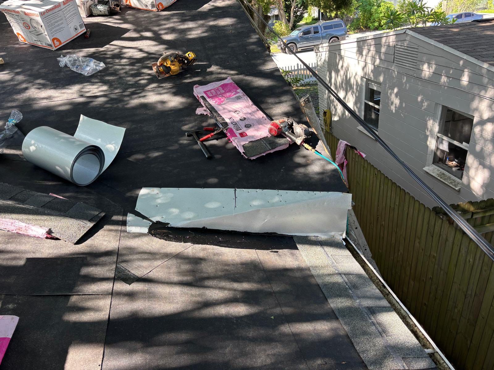 Project in St. Petersburg 33713 by Mitchell Roofing Company LLC 