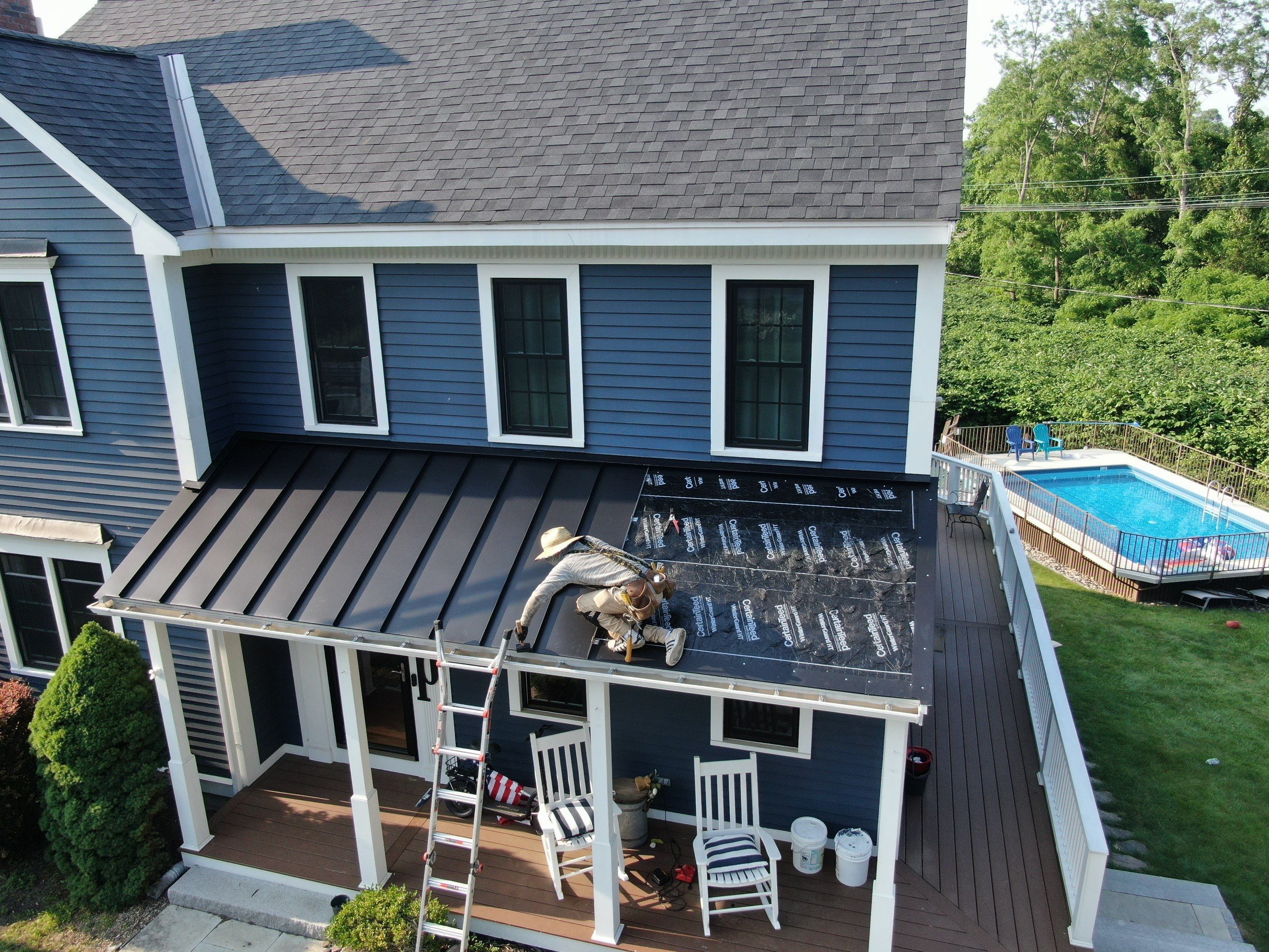 Roof Replacement in Amesbury, MA by Mighty Dog Roofing of Greater Middlesex County