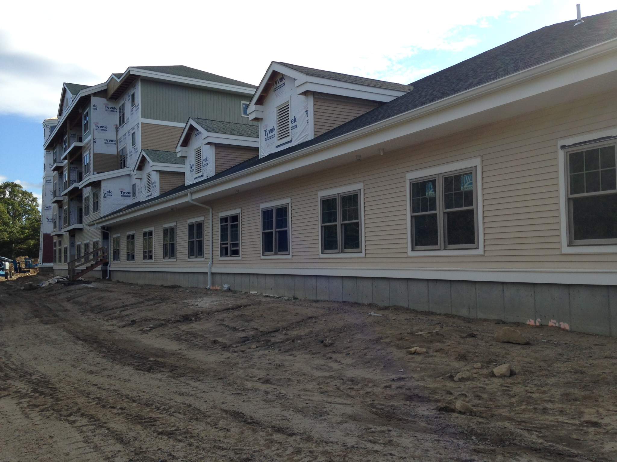 Commercial Gutters at Keystone Place in Buzzards Bay, MA by Gutter Pro by Gutter Pro Enterprises
