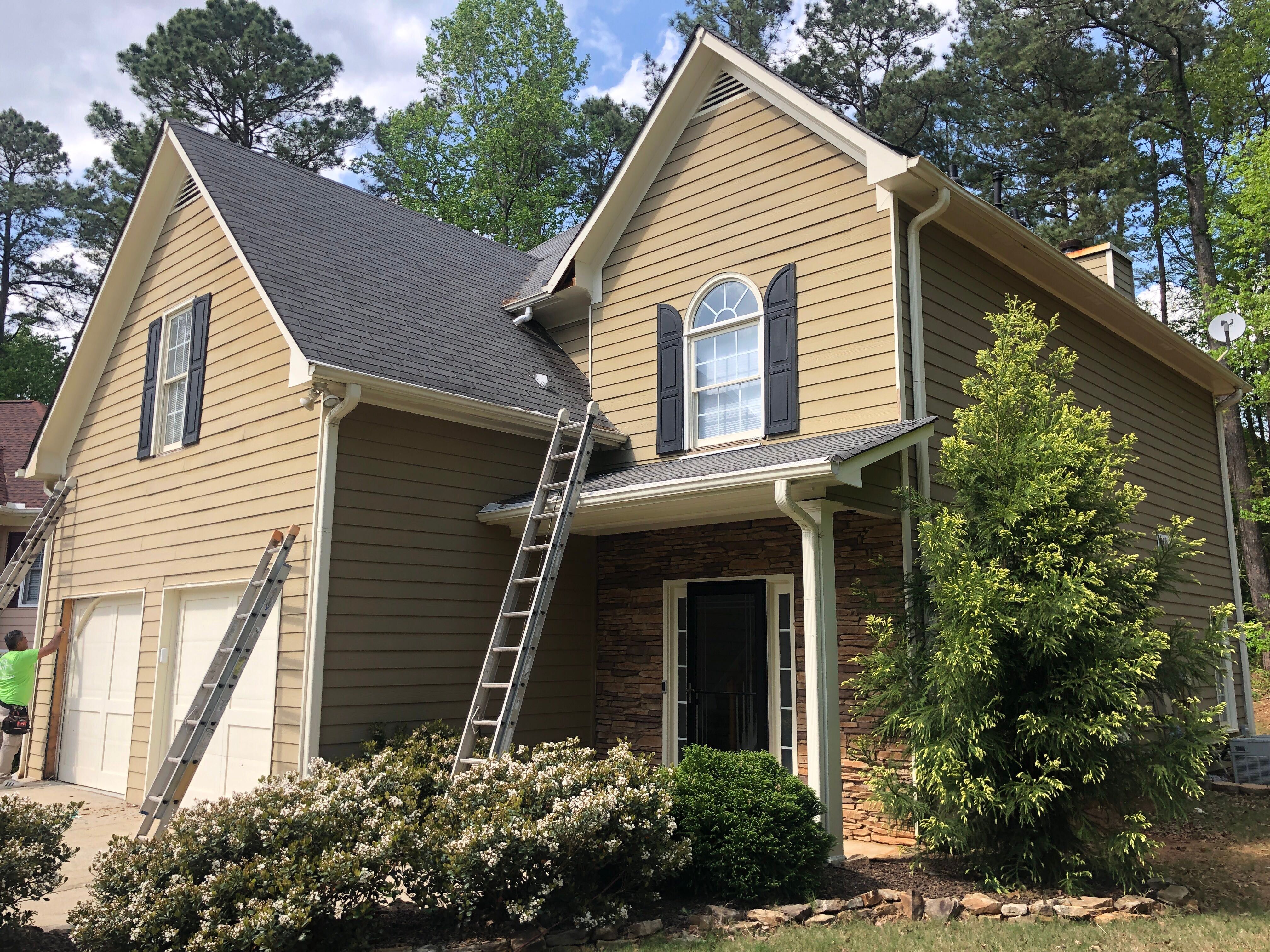 Complete Exterior Painting and Trim Refresh in Acworth by Swift Home Renovations