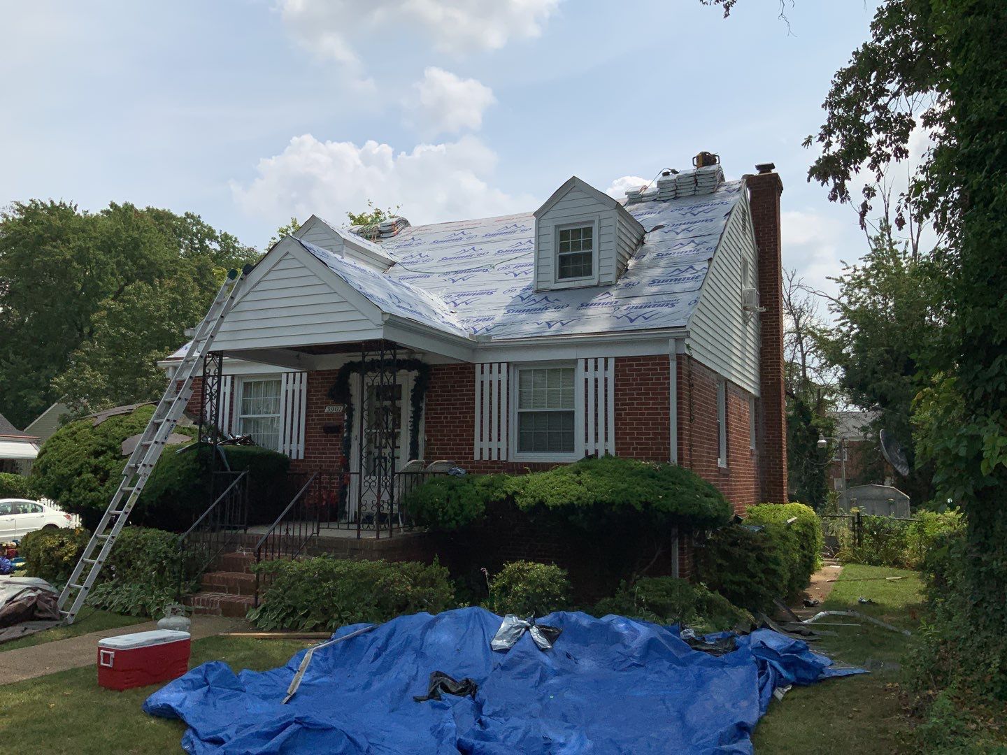 Residential Roofing Installation using Atlas Shingles by Alpha Design Services