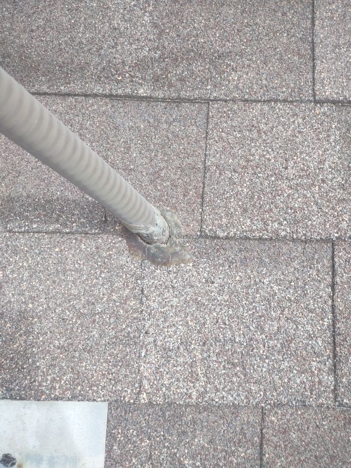 Roof Damage by Bros Roofing