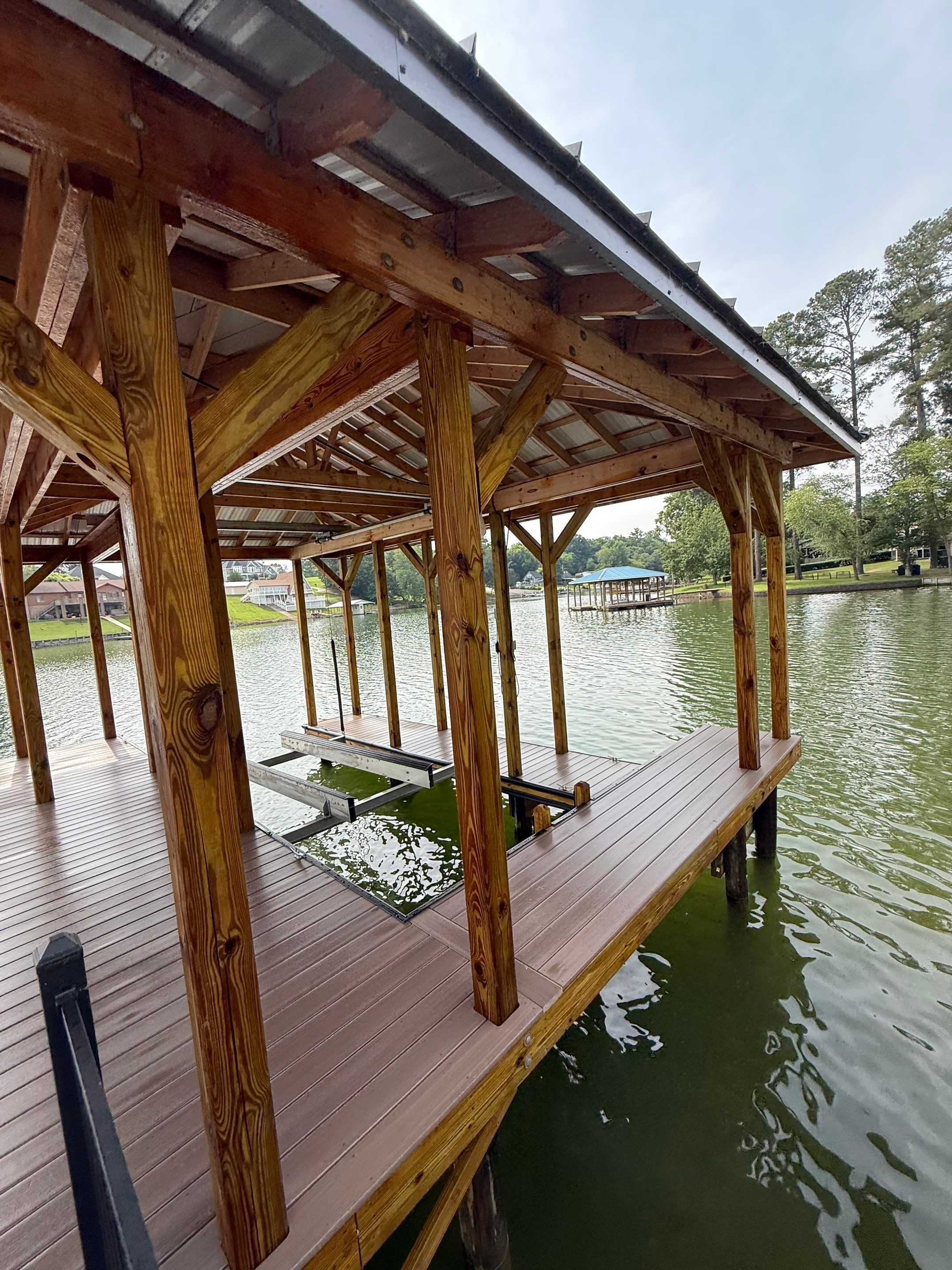 Dock using Wood Sealant by DuraSeal