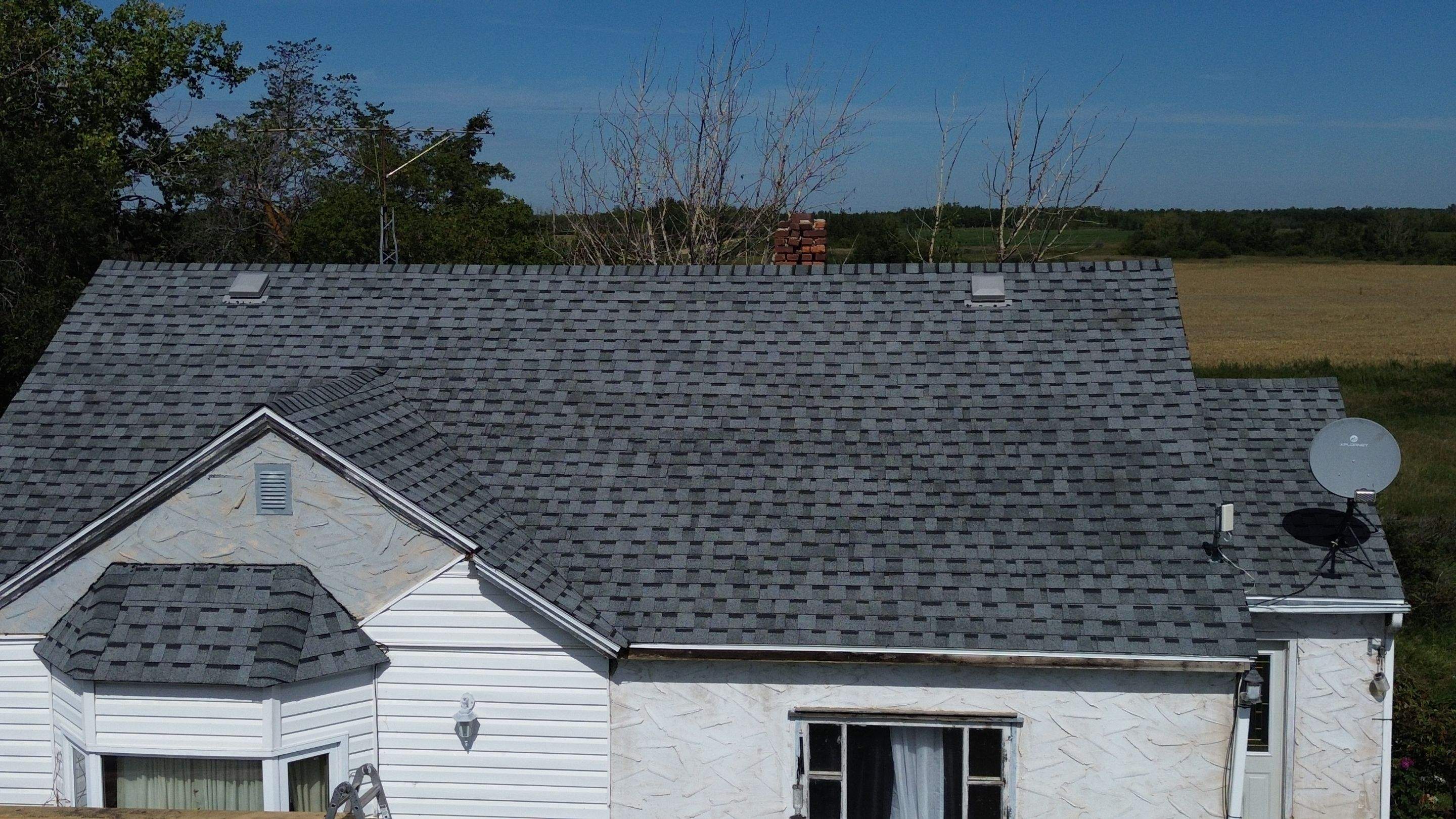 Project in Lamont County by ADL Roof Revival