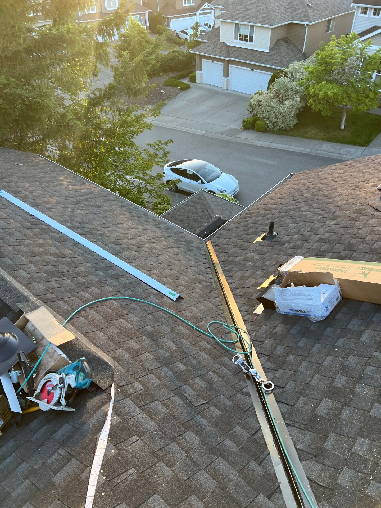 Residential Roofing Installation using GAF UHDZ Shingles by Roofing Formula LLC