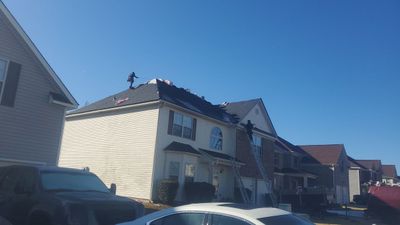 Residential Roofing Installation using Owens Corning