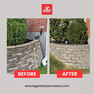 Exterior Wood Restoration & Deck Improvements by Legendary Services Company LLC.