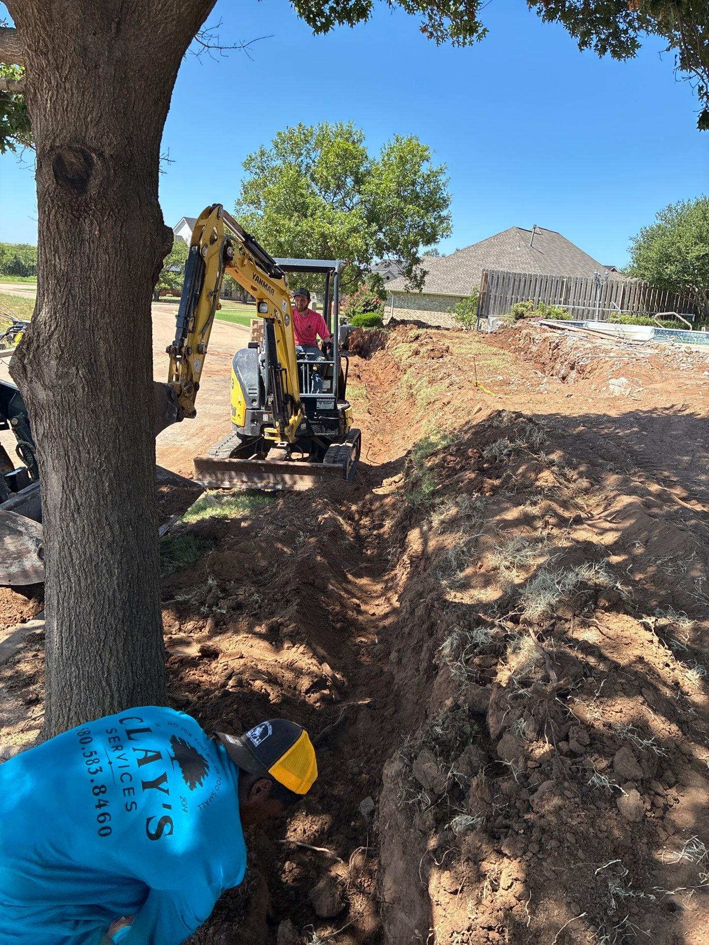 Retaining Wall by Clays Services Inc