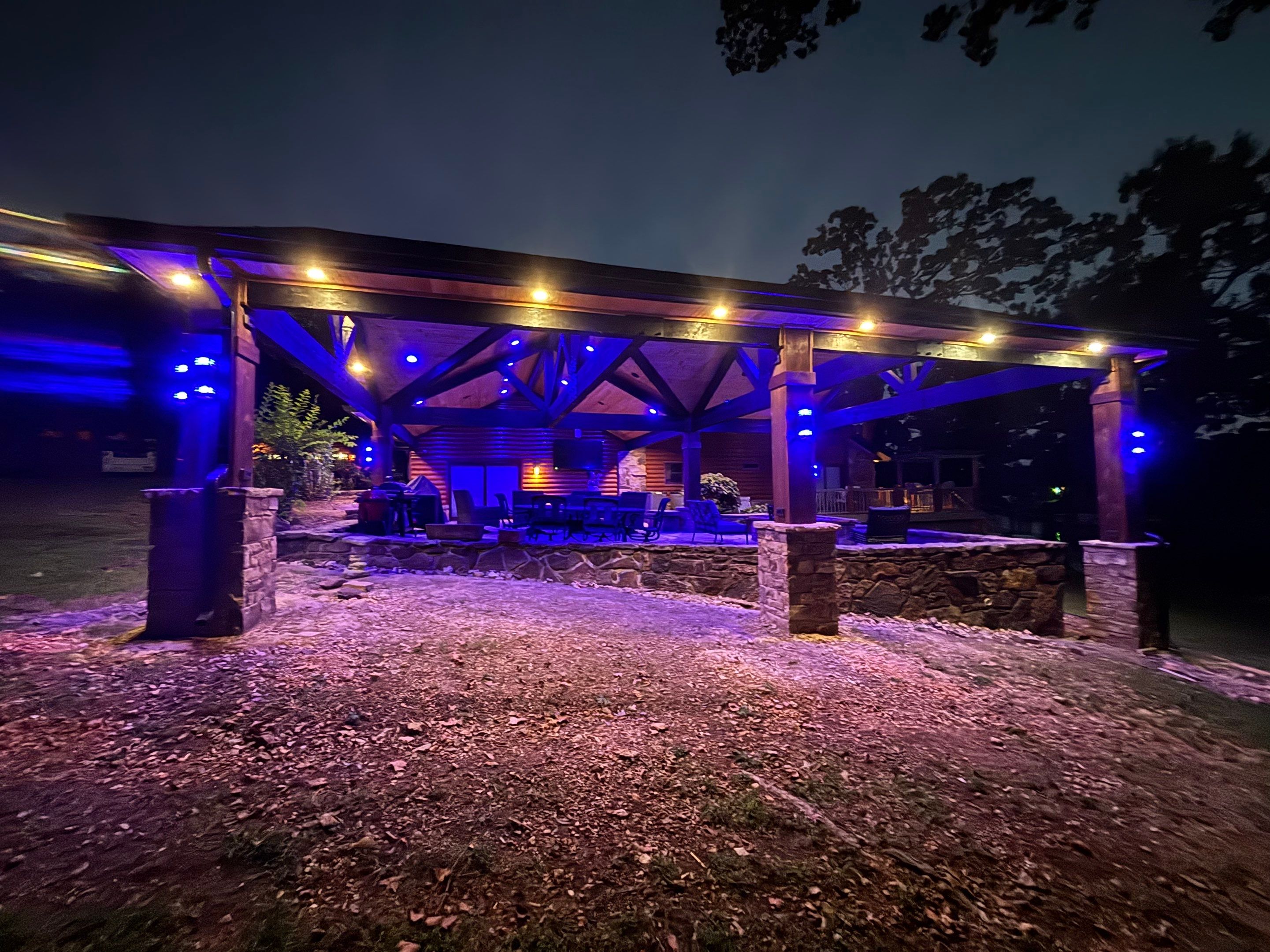 Custom Outdoor Patio by Argent Electric LLC