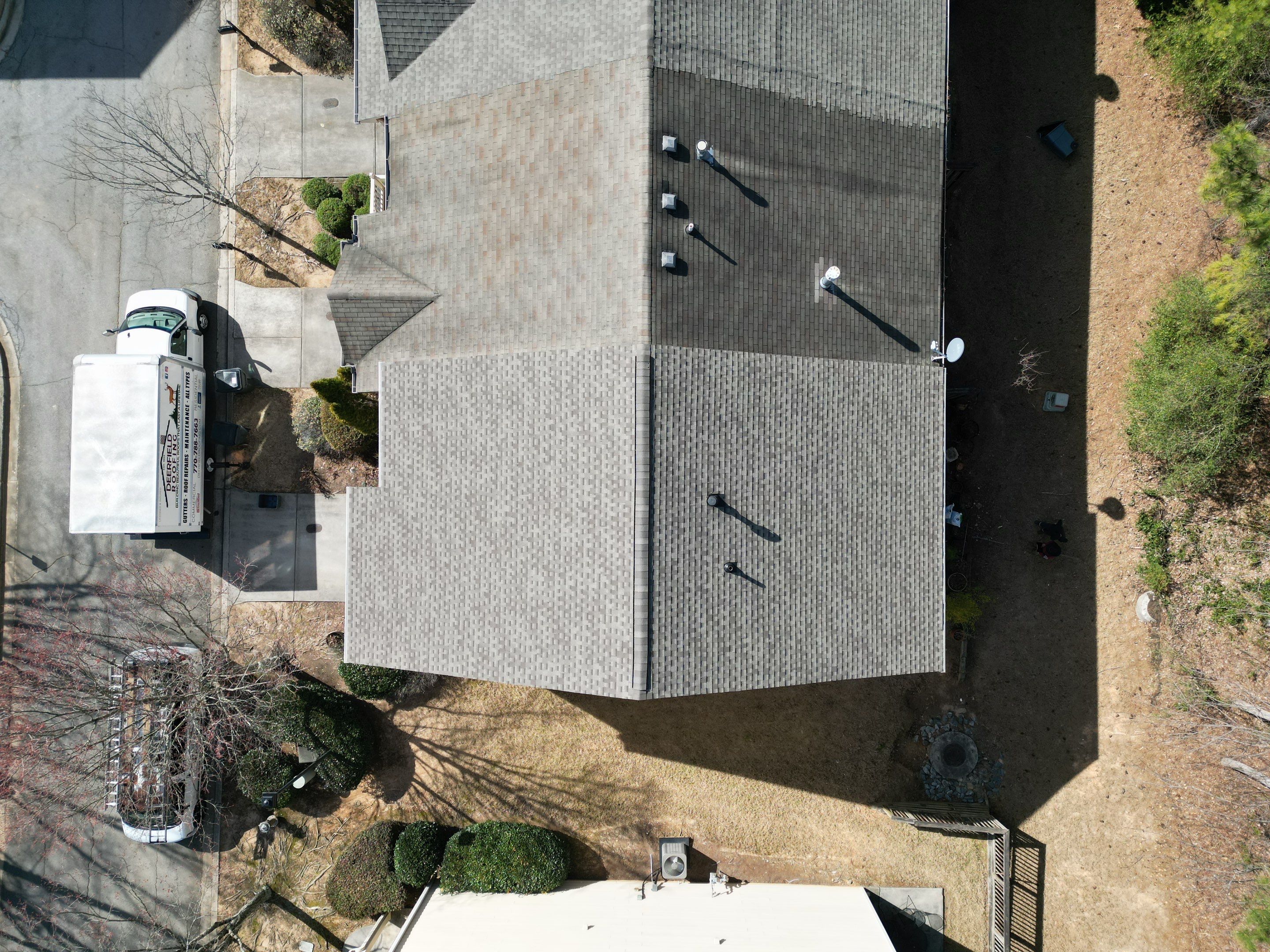 Roof replacement by Deerfield Roofing LLC