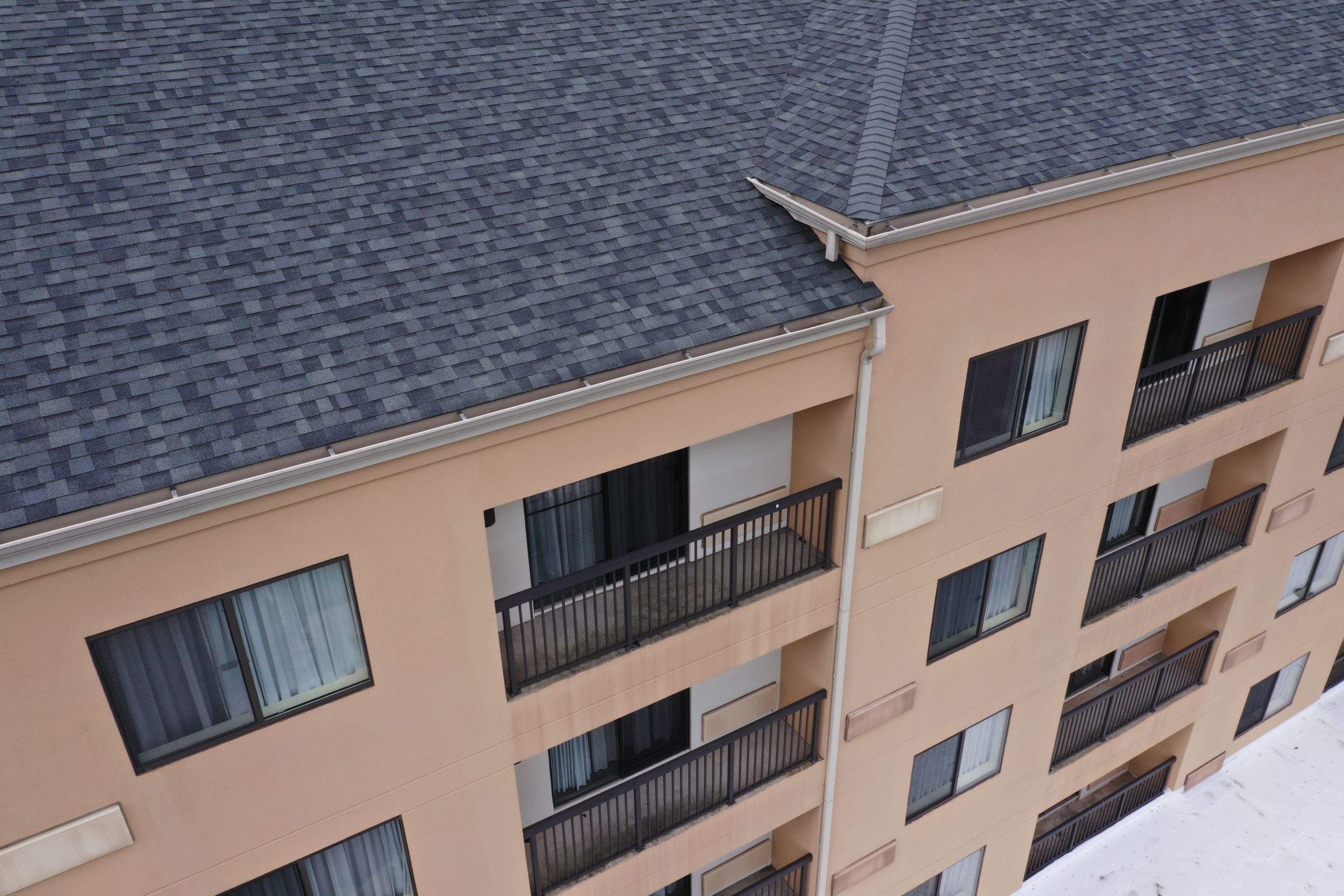 Commercial Roofing Installation using Owens Corning Duration by All Site Roofing