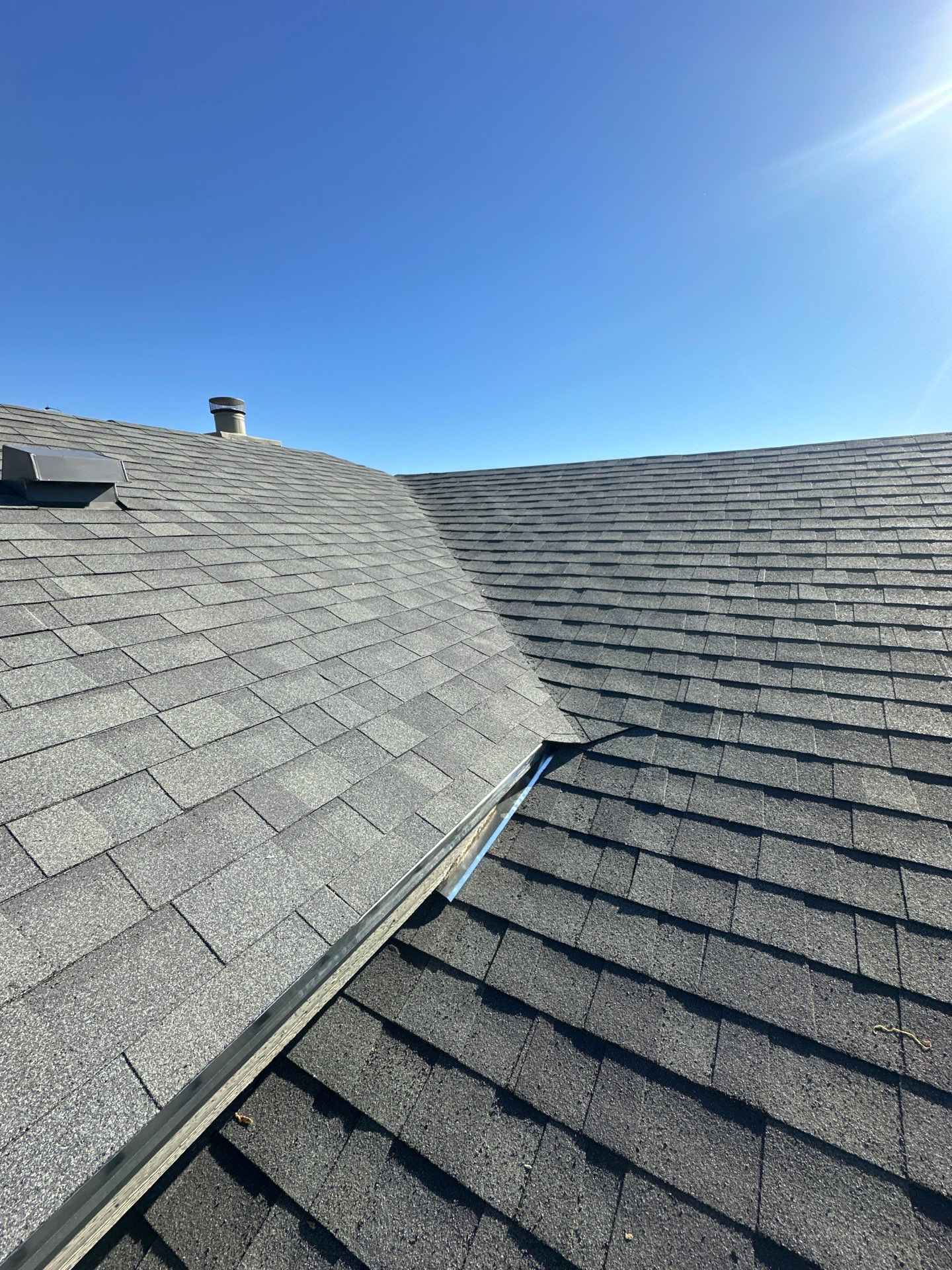 Shingle roof restoration by SPF Services 